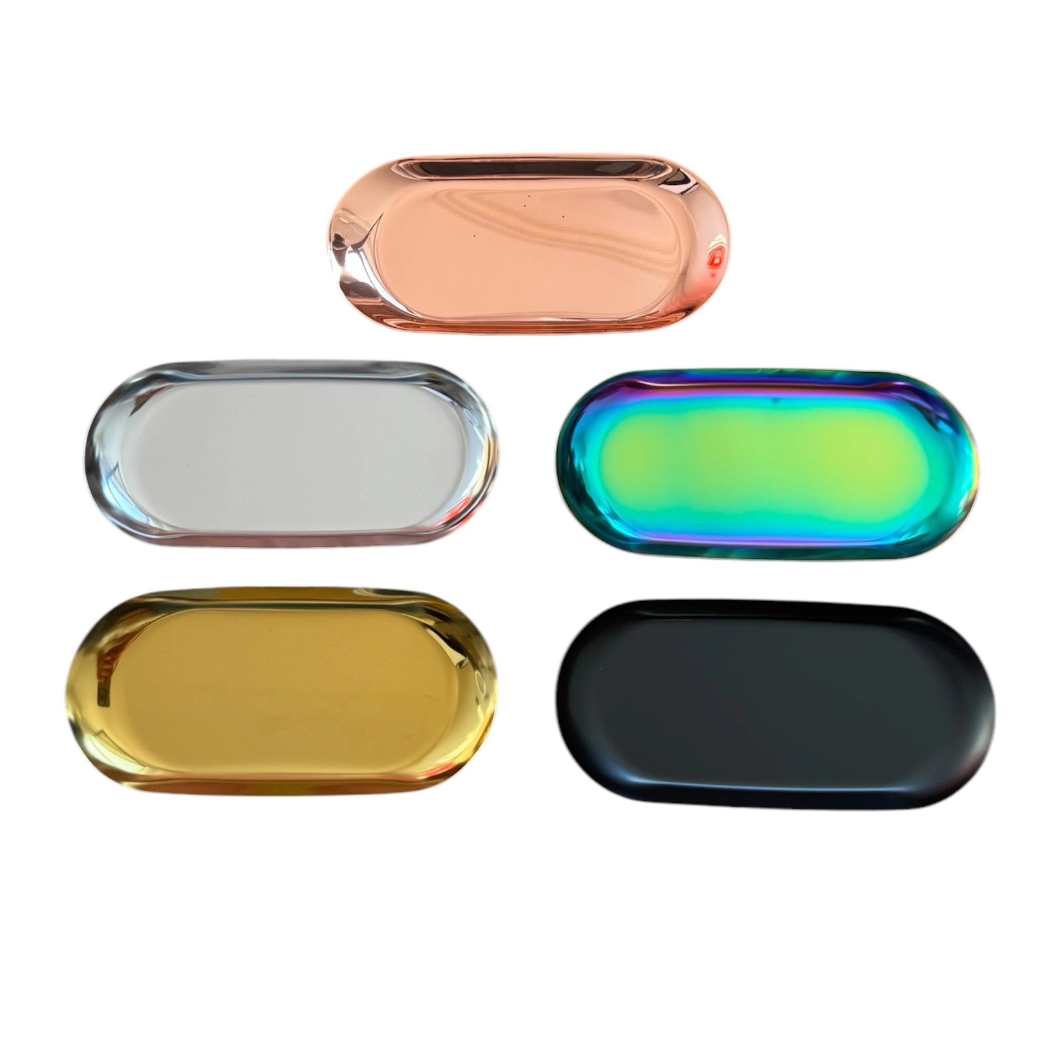 Metallbrettchen – stylische (Zieh)Unterlage in 5 Farben 18cm - from DieBallerei