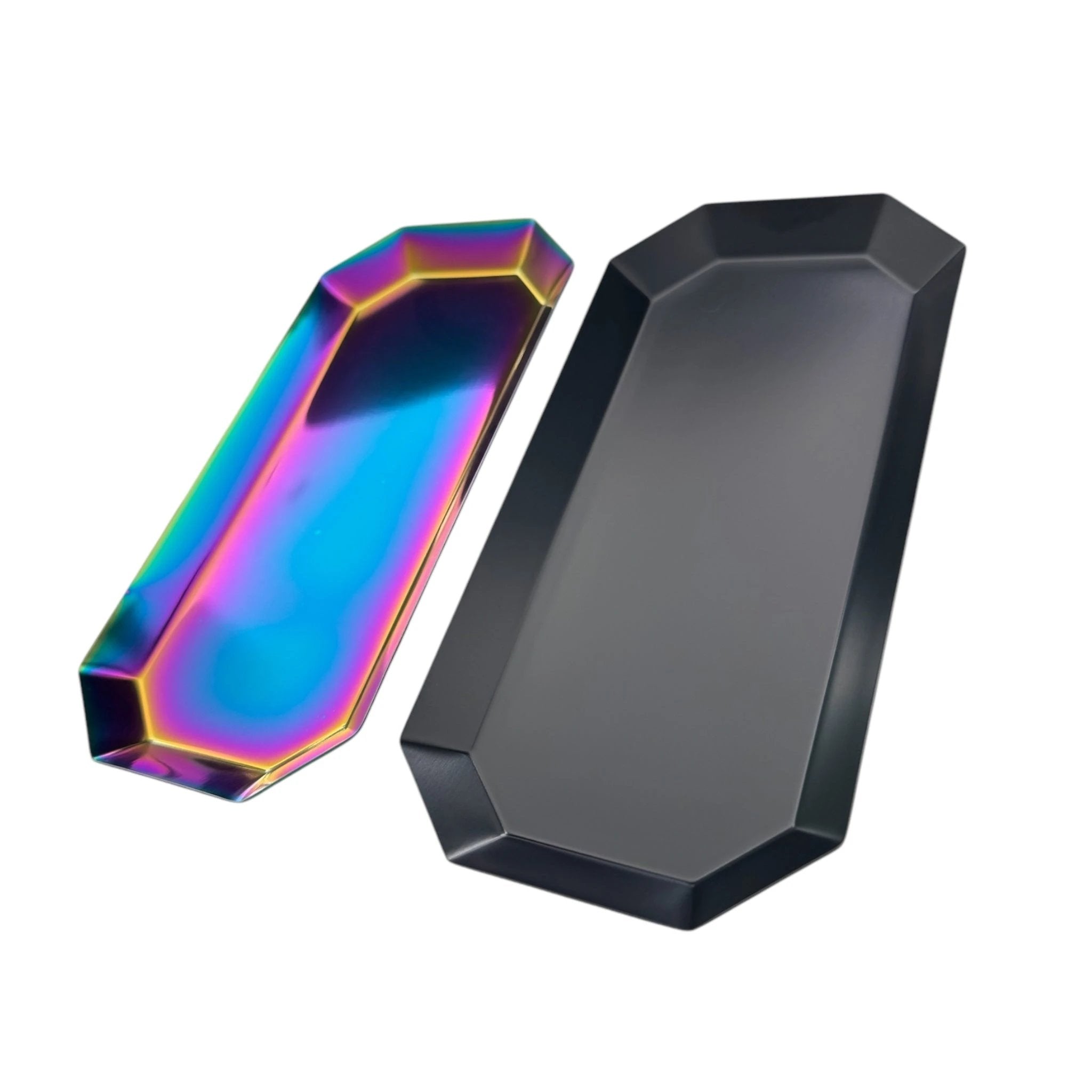 Metallbauunterlage/Ziehunterlage Brettchen „Edge“ – in Schwarz oder Rainbow - from DieBallerei