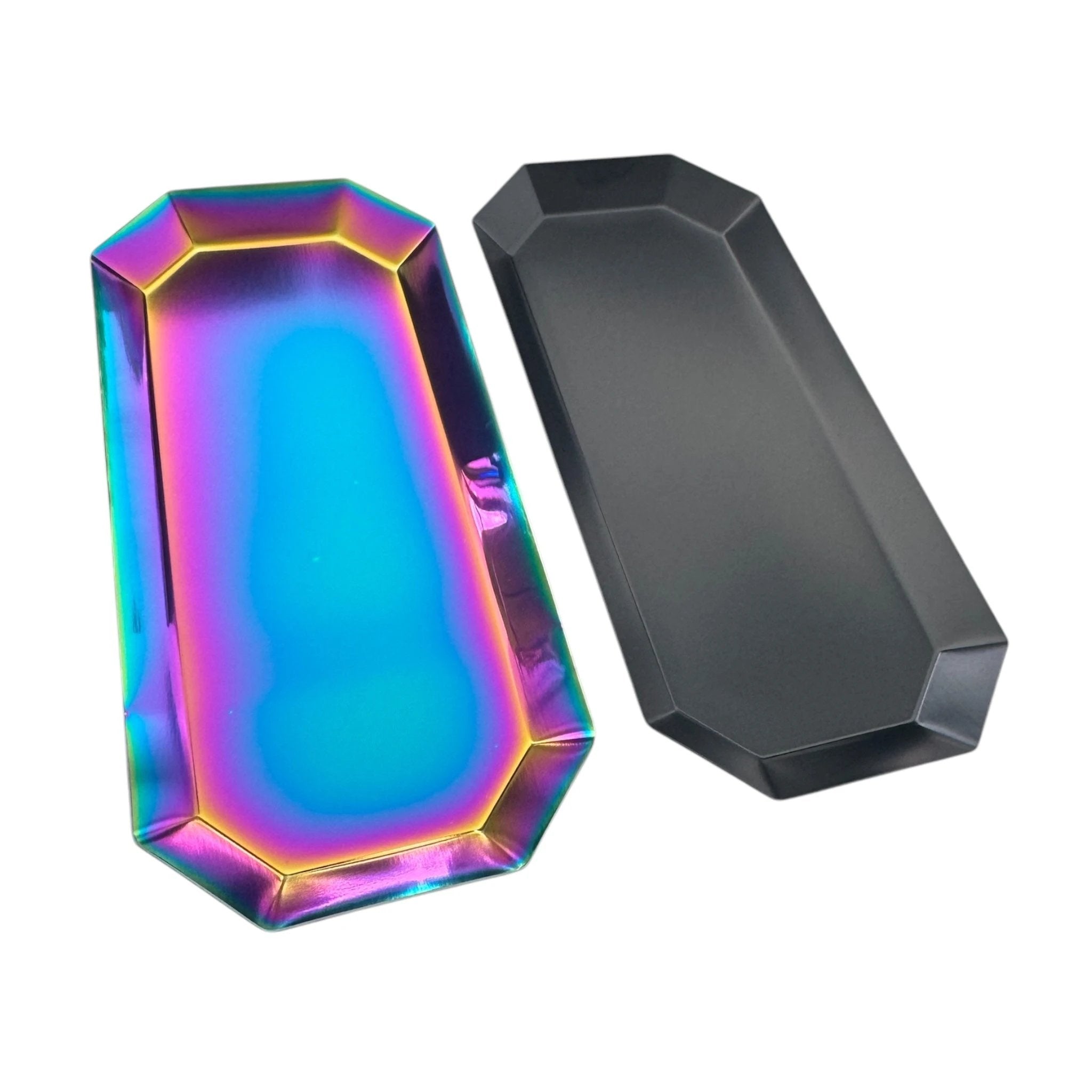 Metallbauunterlage/Ziehunterlage Brettchen „Edge“ – in Schwarz oder Rainbow - from DieBallerei