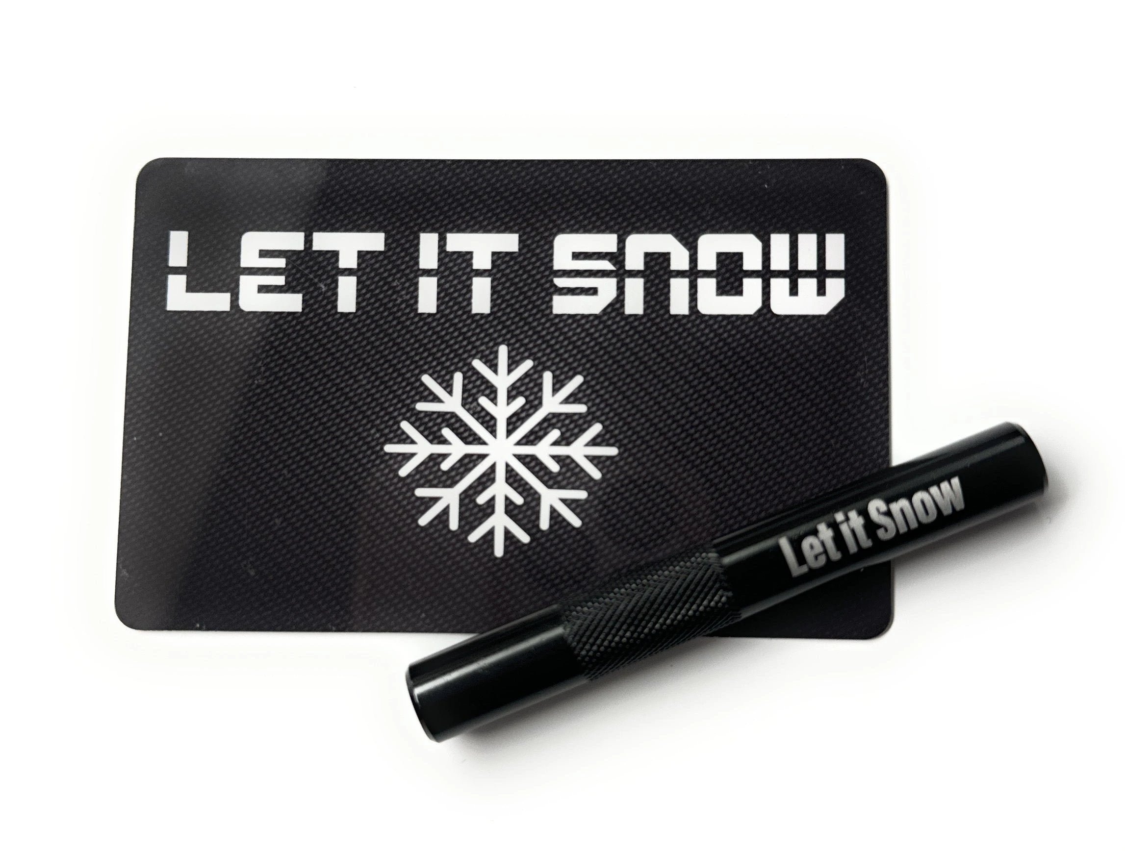 Röhrchen-Set „Let it Snow“ – Stilvolles Design & Hochwertige Verarbeitung - from DieBallerei