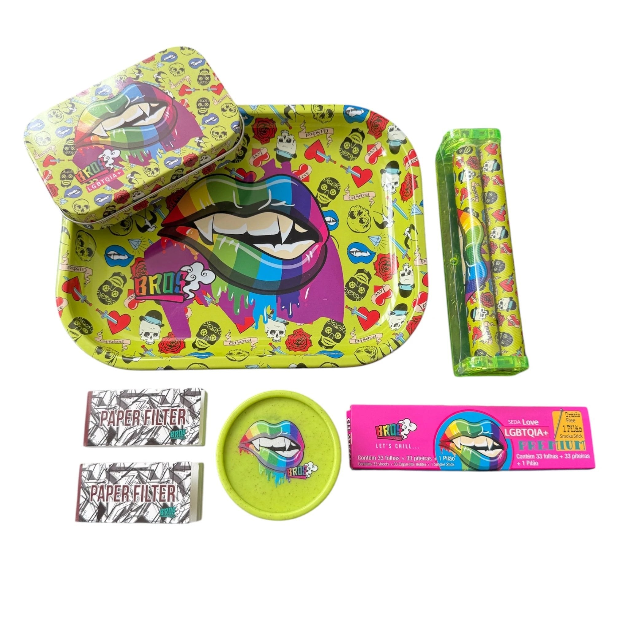 Rainbow Pride Smoking-Set – Bunt, laut & ready to roll! 🌈 - from DieBallerei