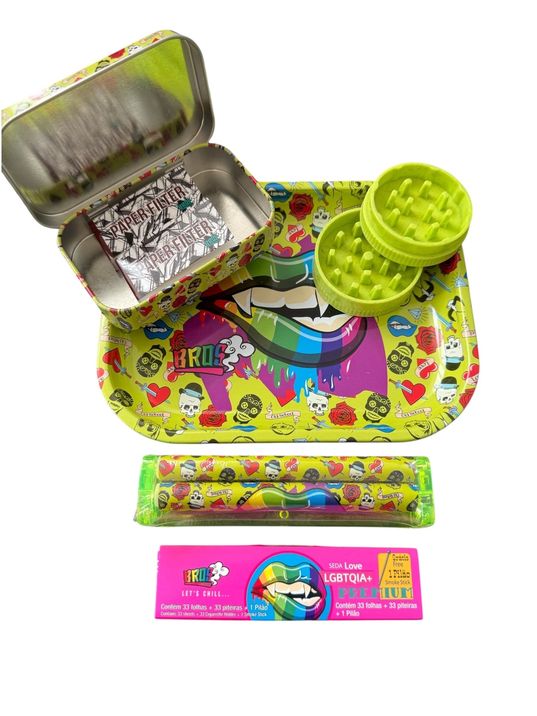 Rainbow Pride Smoking-Set – Bunt, laut & ready to roll! 🌈 - from DieBallerei