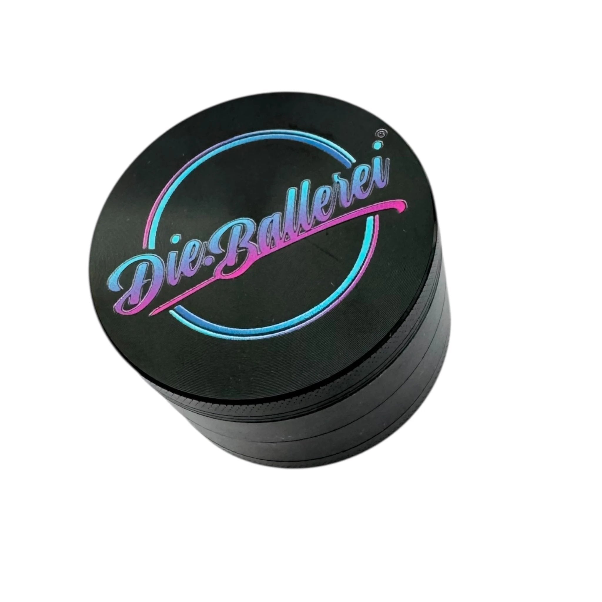 Robuster XXL Die.Ballerei Grinder in Schwarz – 63 mm Power mit Style - Grinder from DieBallerei