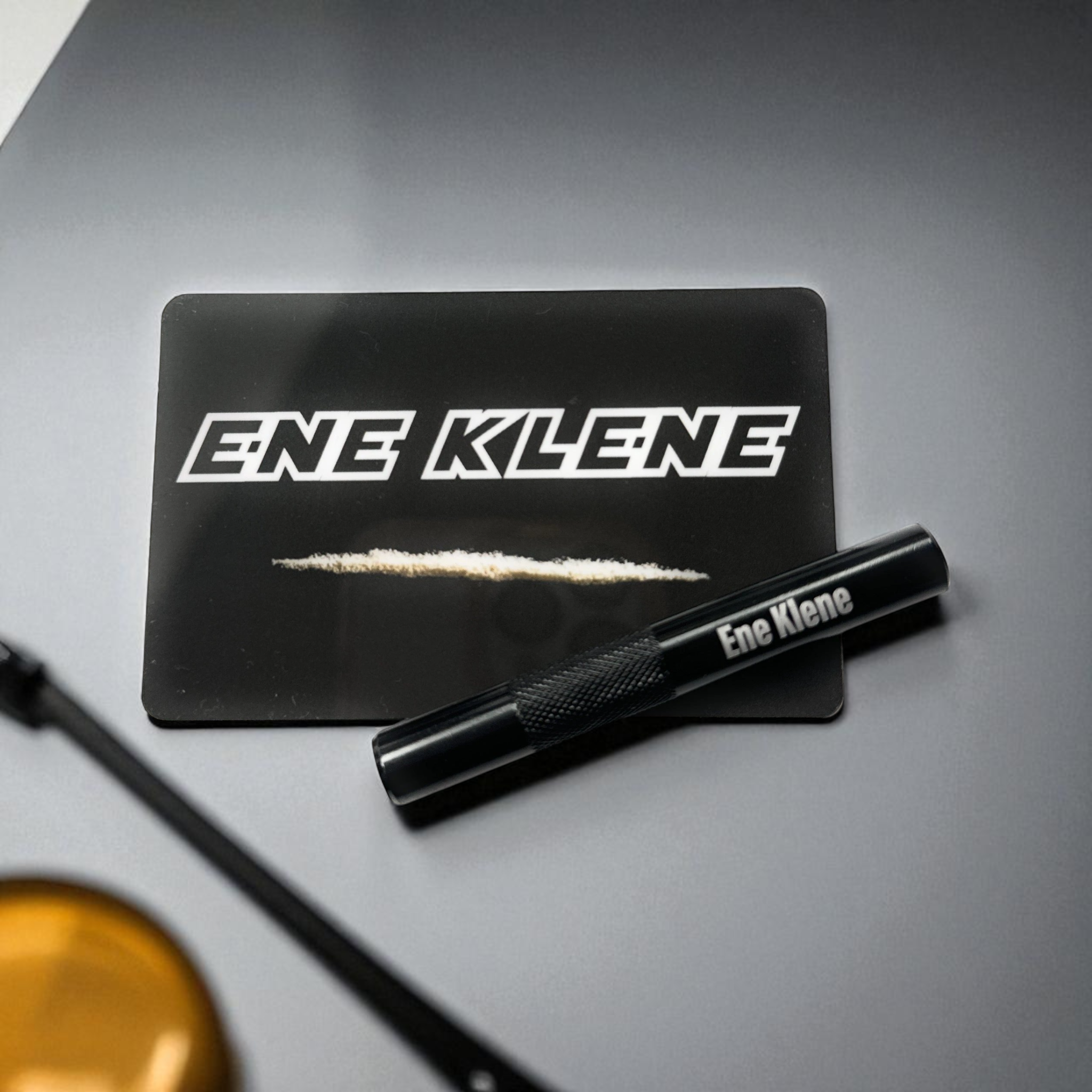 Röhrchen-Set „Ene Klene“ – Alu-Röhrchen mit Gravur & Hack-Karte