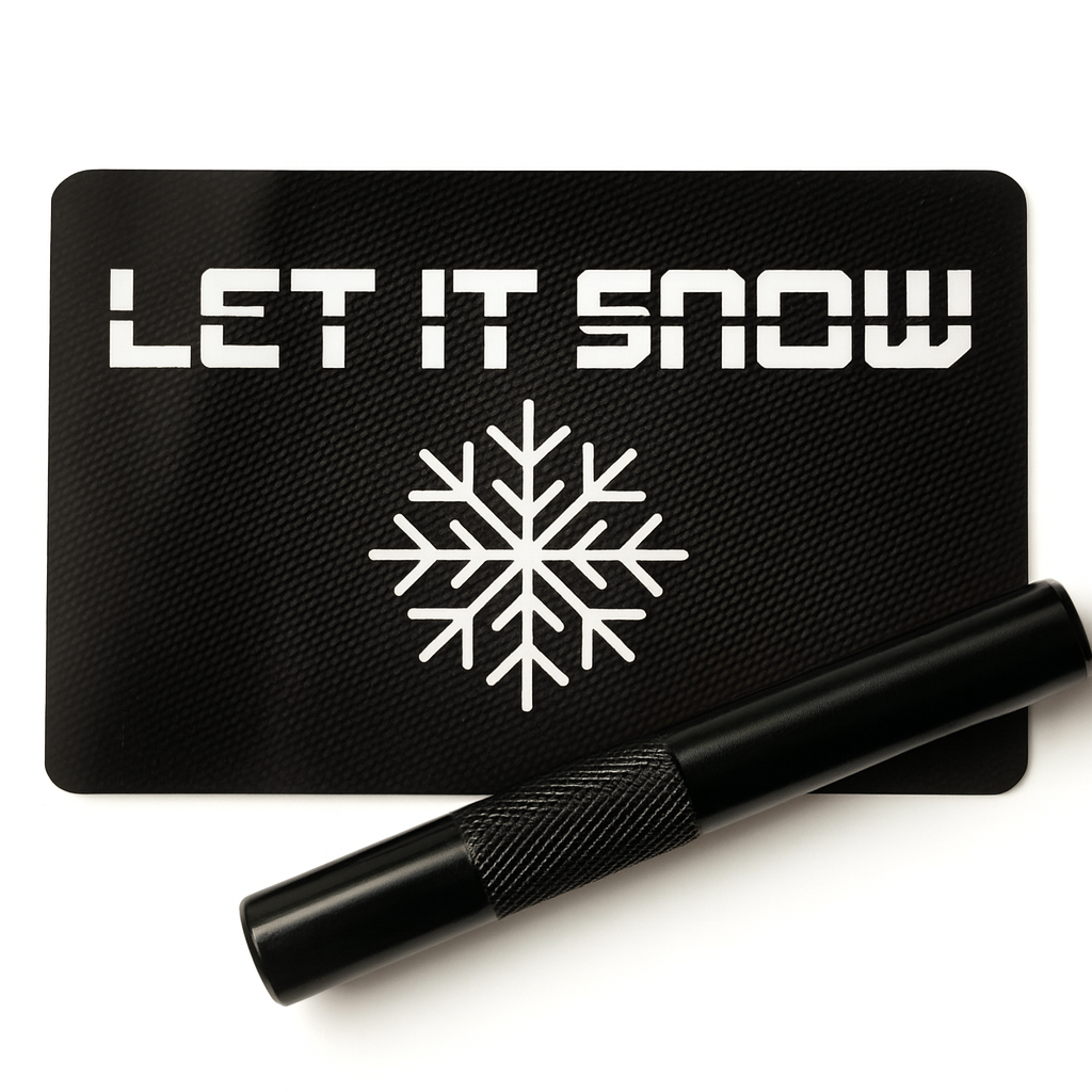 Röhrchen-Set „Let it Snow“ – Stilvolles Design & Hochwertige Verarbeitung
