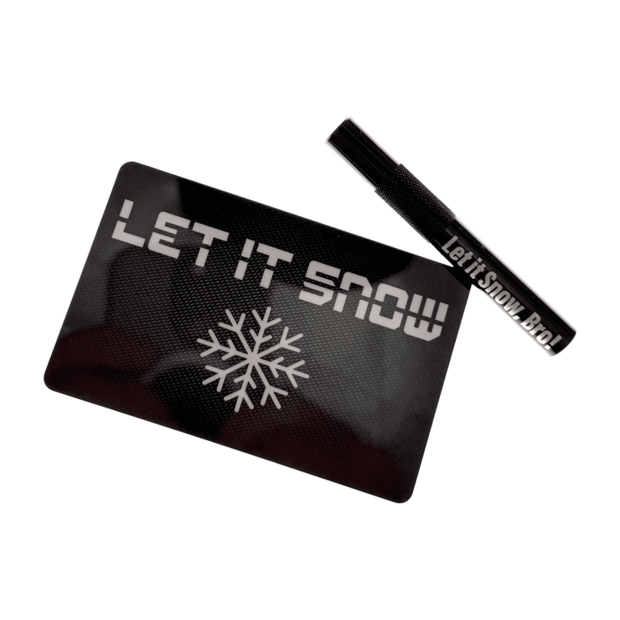 Röhrchen-Set „Let it Snow - Bro!" – Stilvolles Design & Hochwertige Verarbeitung - from DieBallerei