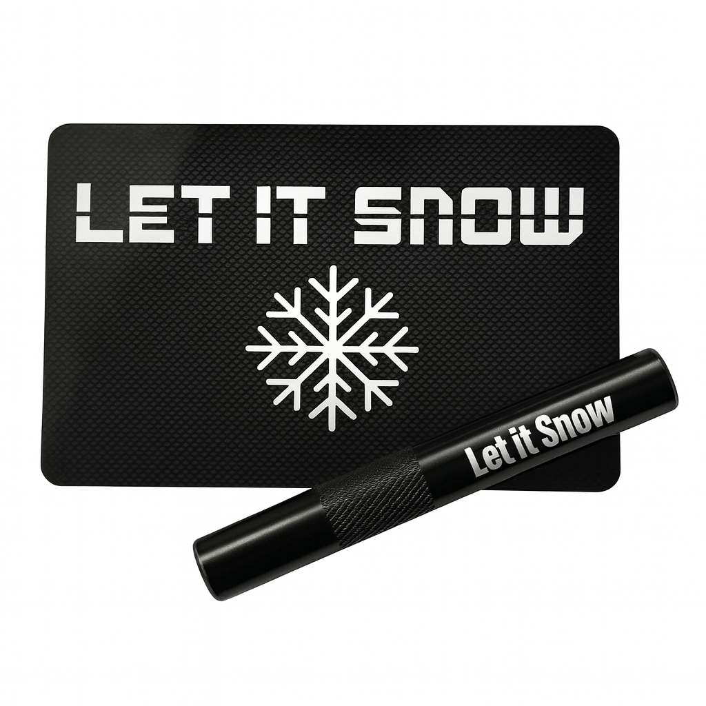 Röhrchen-Set „Let it Snow“ – Stilvolles Design & Hochwertige Verarbeitung