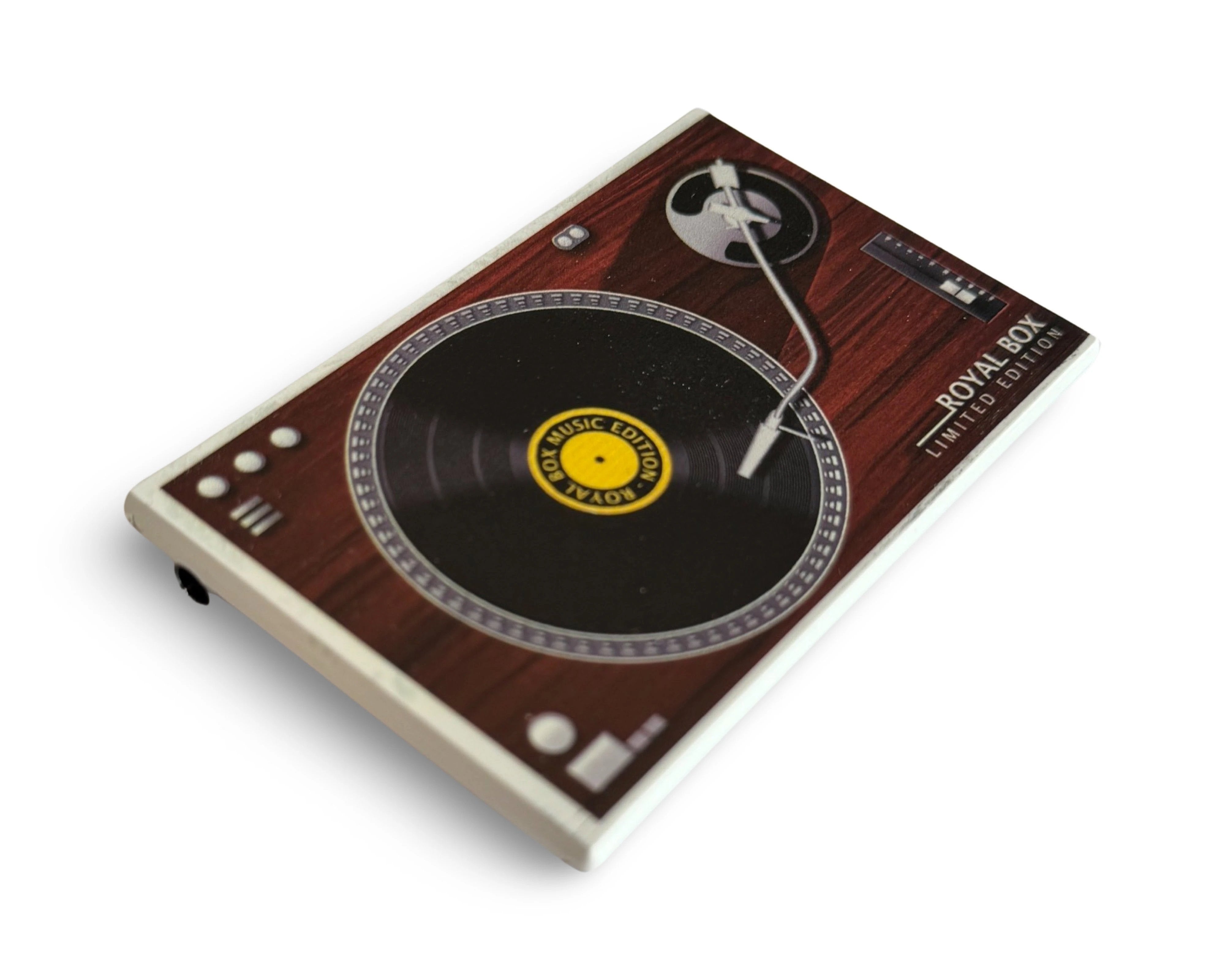 Royal Box "Plattenspieler Weiß" – Stilvolles Retro-Design & Funktionalität - from DieBallerei