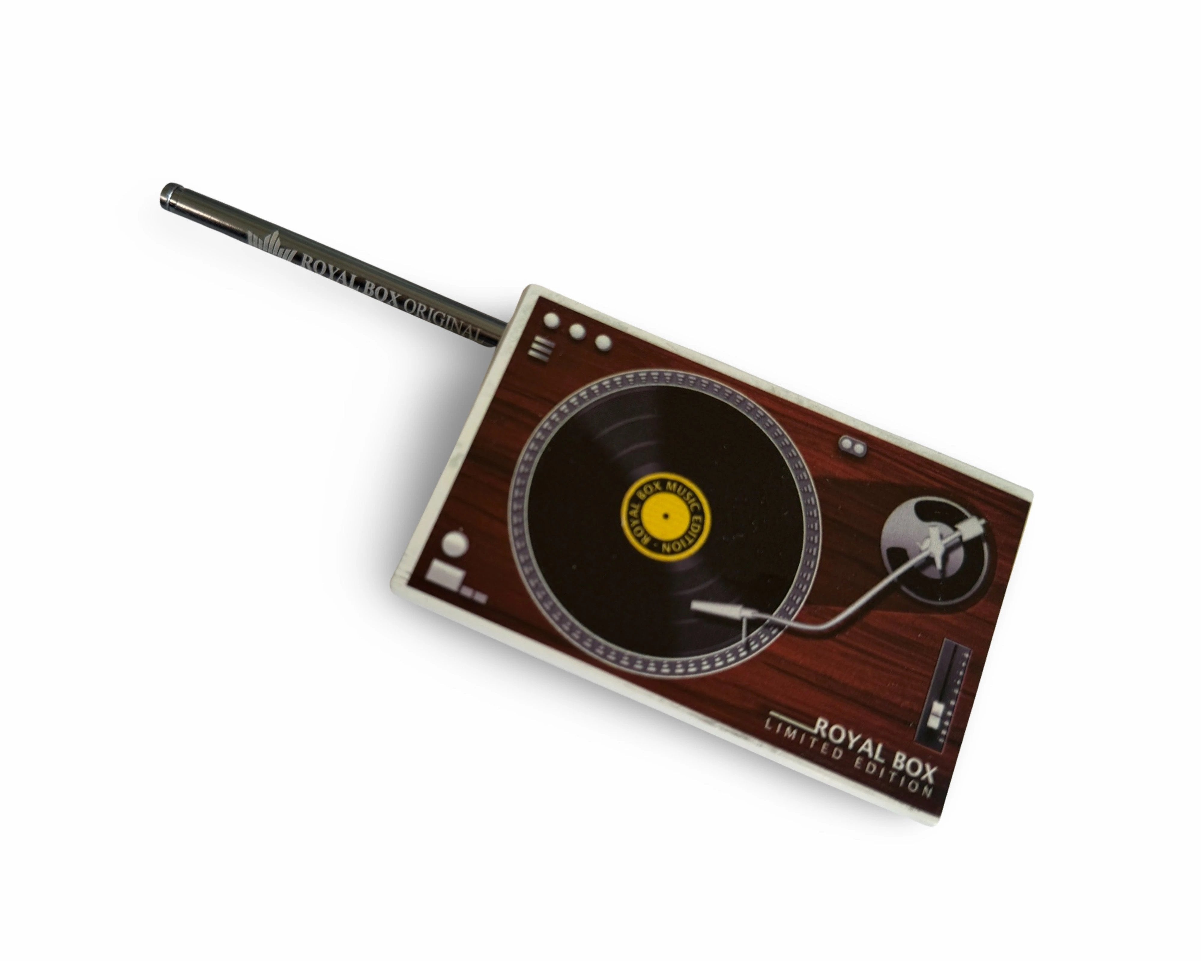 Royal Box "Plattenspieler Weiß" – Stilvolles Retro-Design & Funktionalität - from DieBallerei