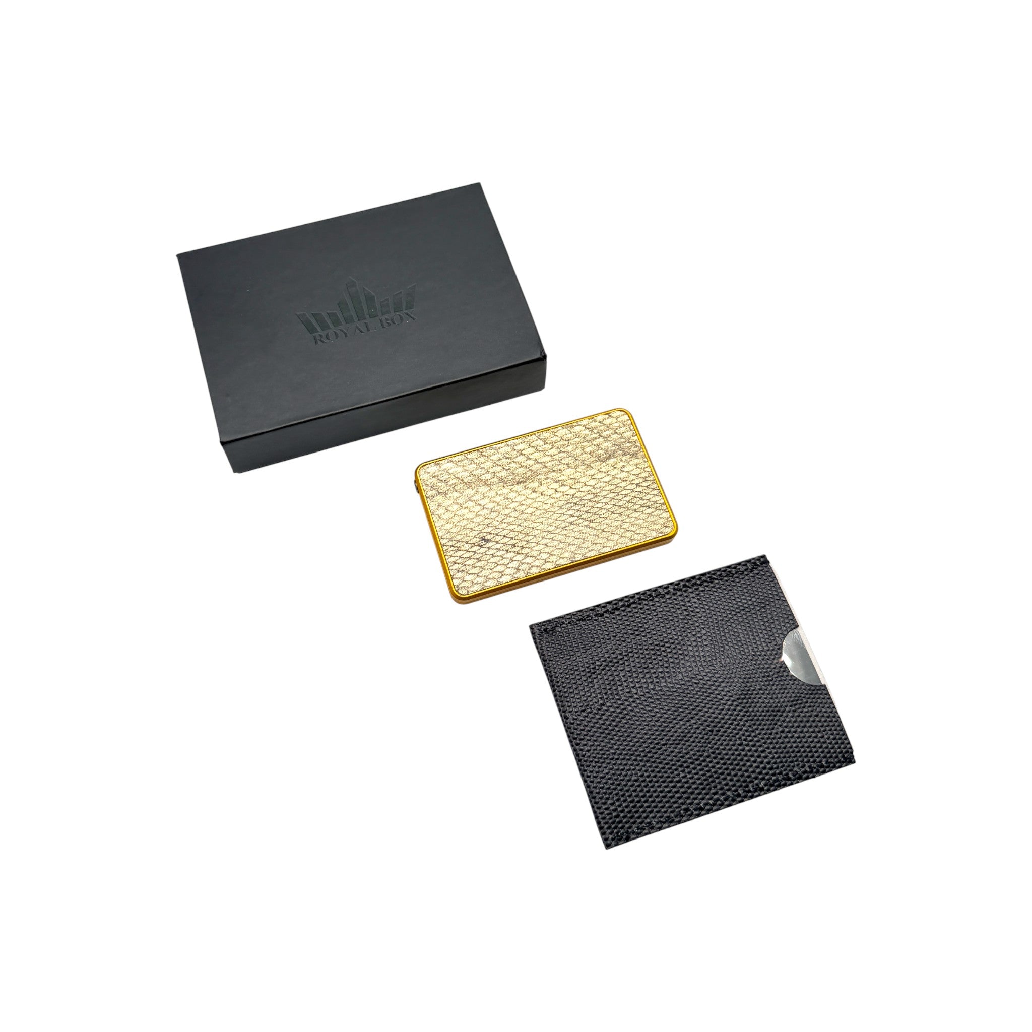 Royal Box – Exklusive Eleganz in Gold - PYTHON - _ Aluminium Special Edition