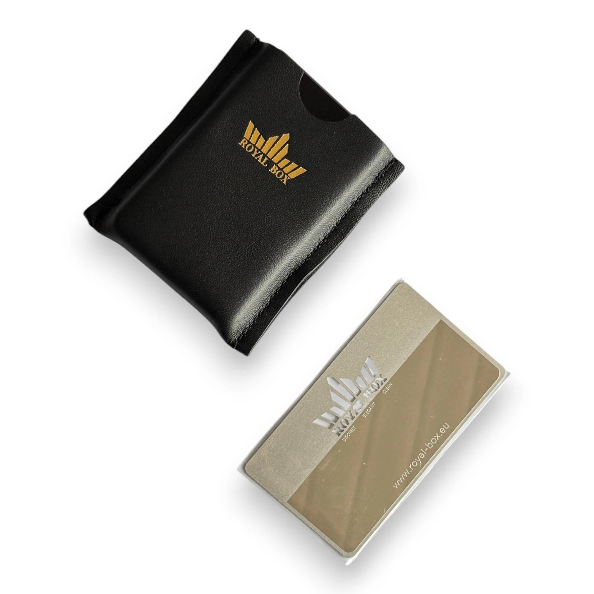 Royal Box BLACK Honeycomb Golf – SPEZIAL EDITION mit integriertem Röhrchen für unterwegs - from DieBallerei