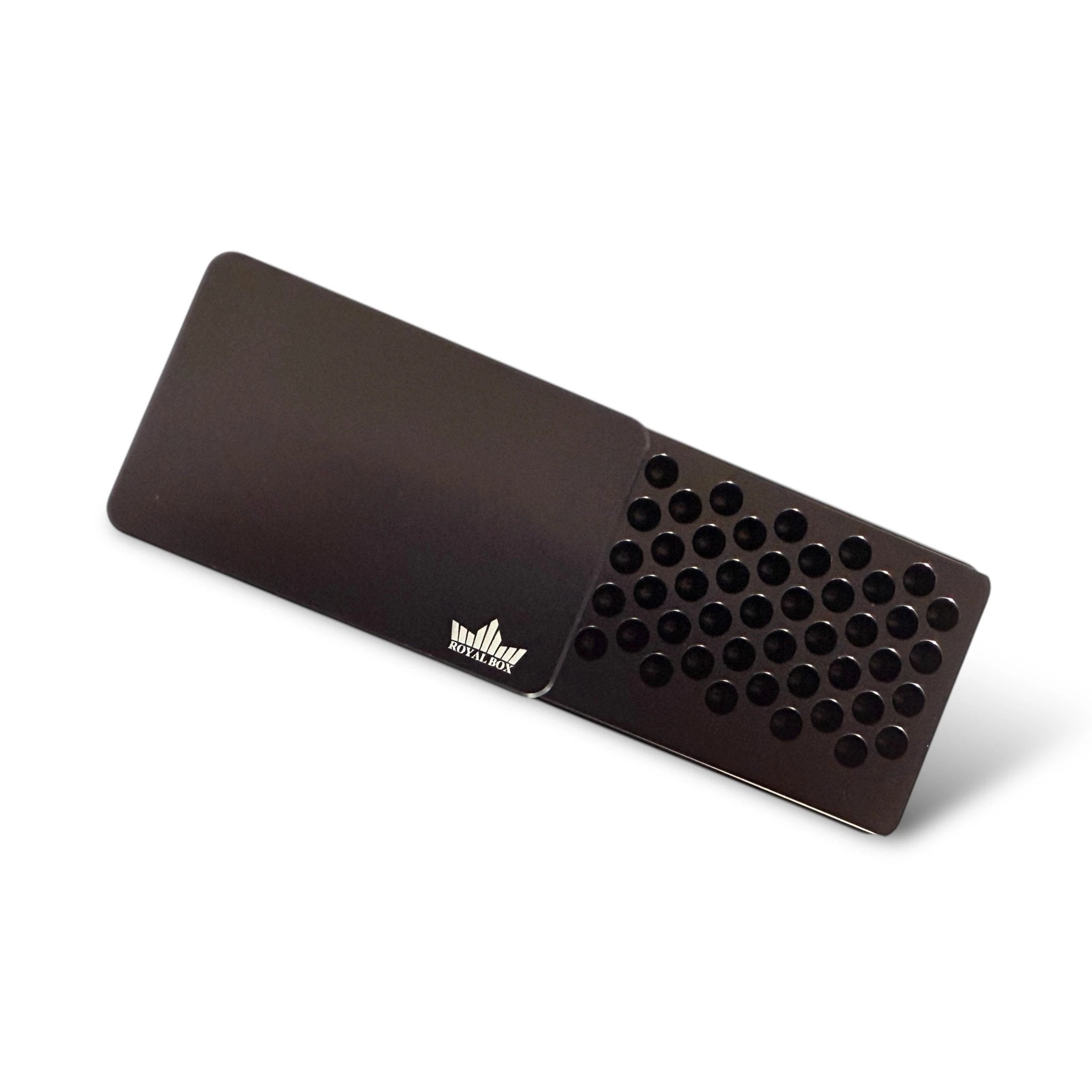 Royal Box BLACK Honeycomb Golf – SPEZIAL EDITION mit integriertem Röhrchen für unterwegs - from DieBallerei