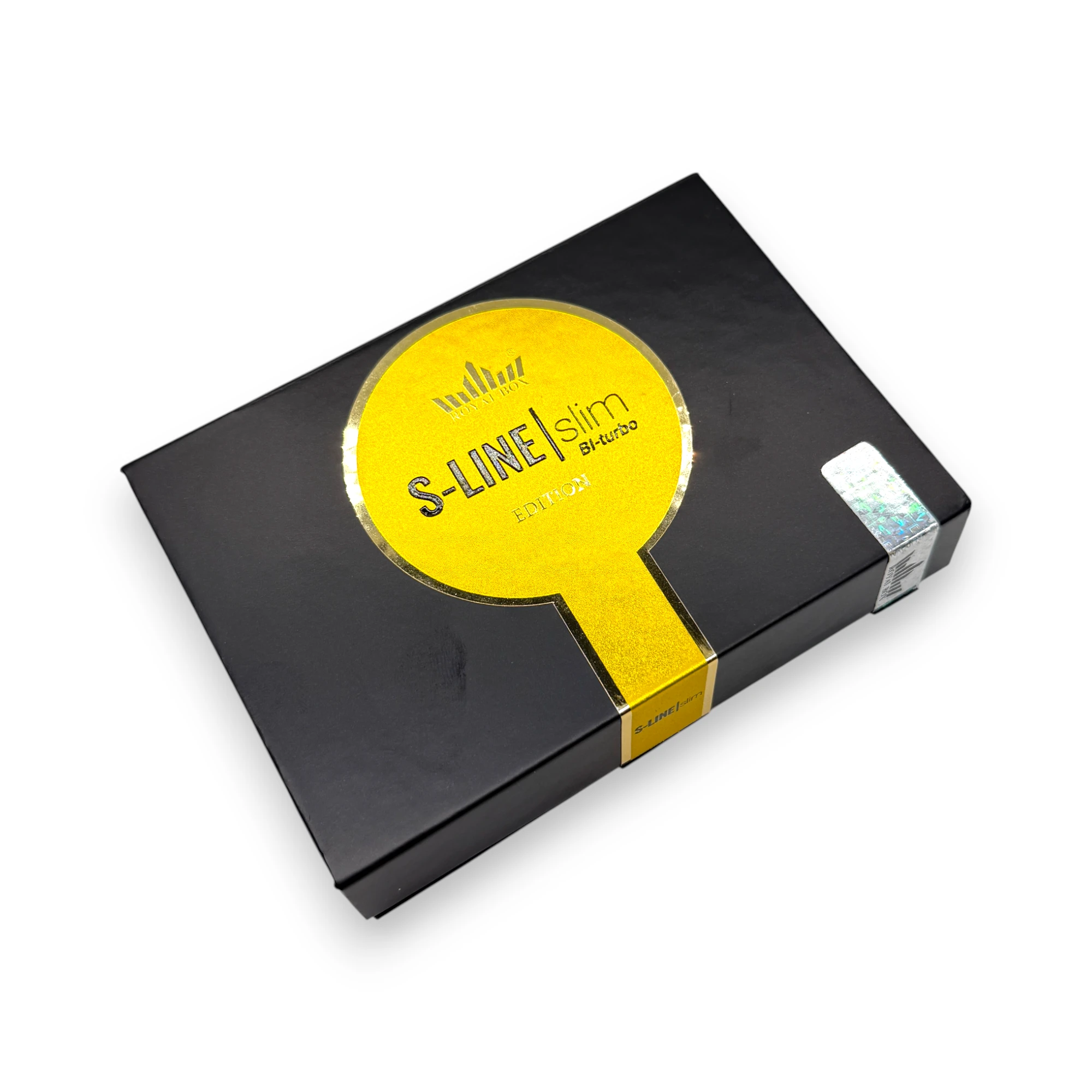 Royal Box S-Line Slim – Gold Biturbo | Doppelte Power, edler Look. - from DieBallerei