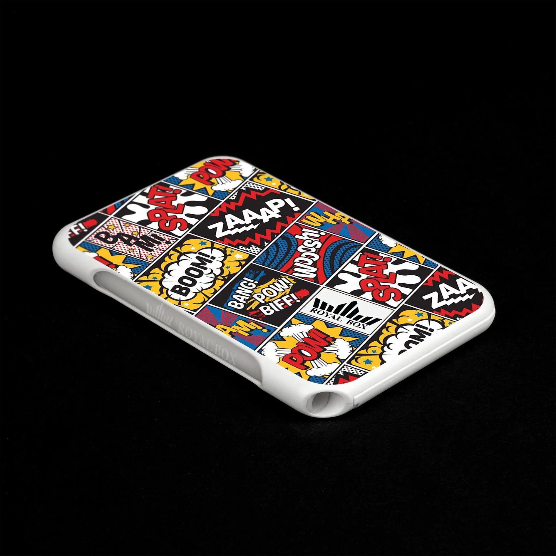 Royal Box Torpedo Boom Edition – White Version im auffälligen Comic-Pop-Art Design
