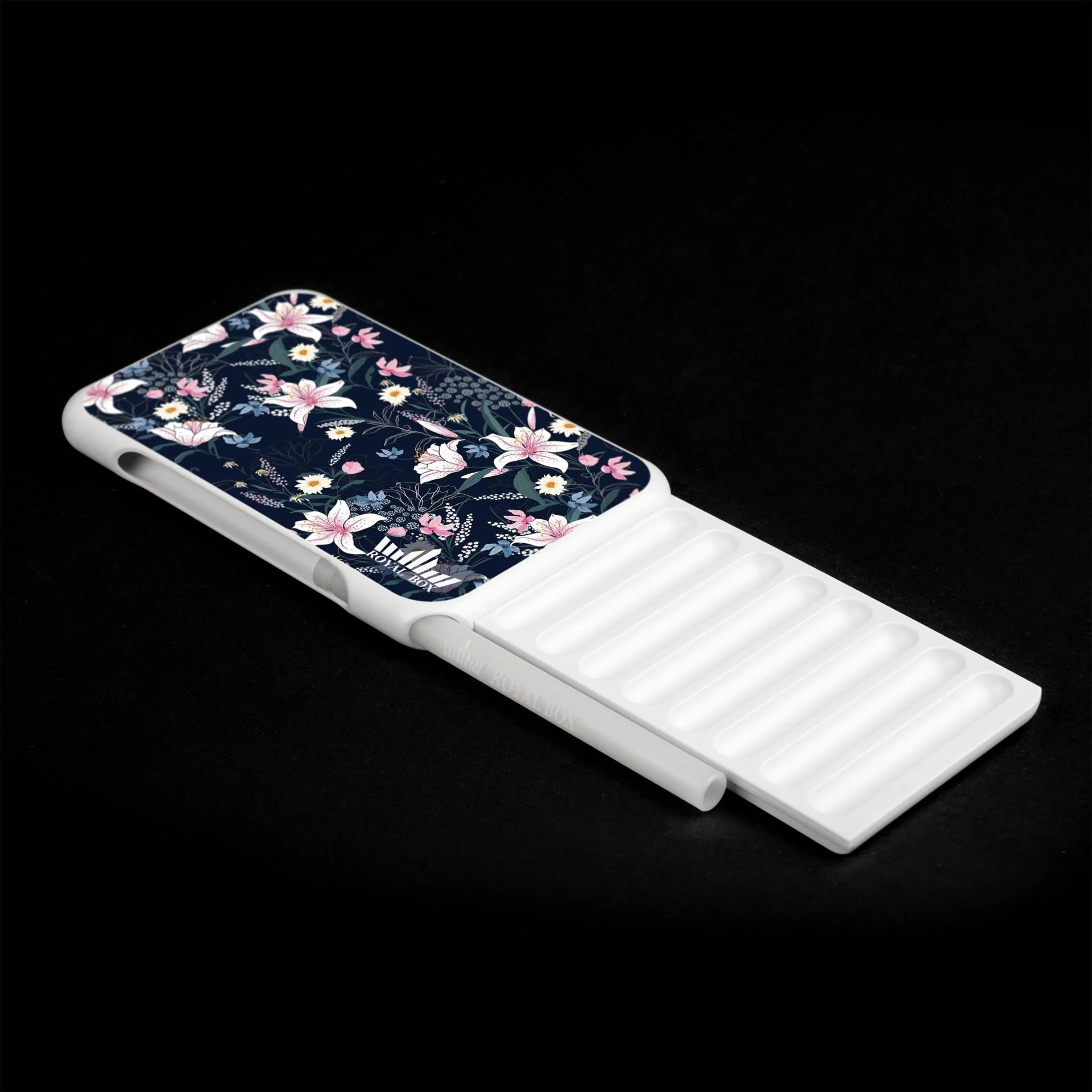Royal Box Torpedo Flowers Edition – White Version im farbenfrohen Blumen-Design