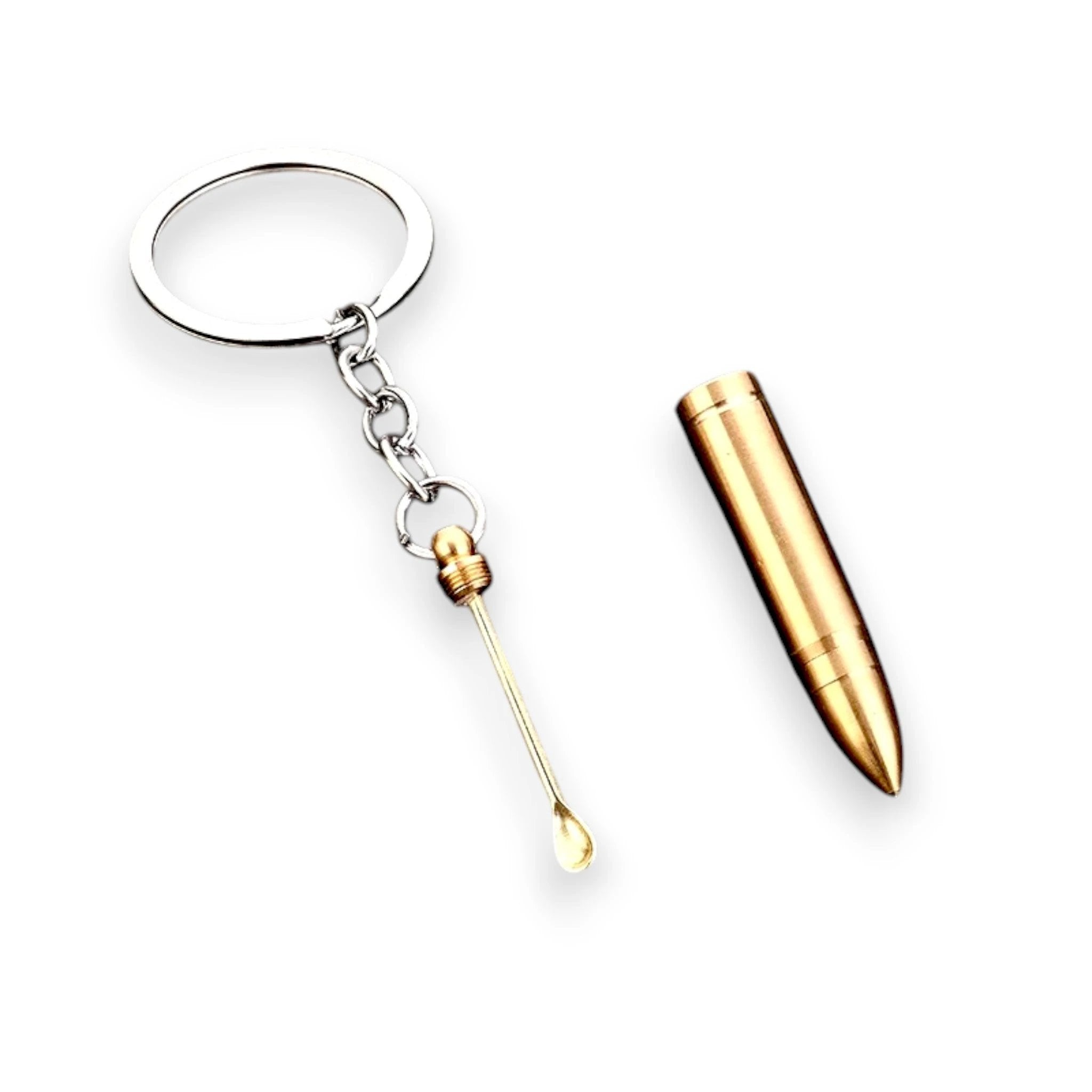 Patronenhülsen-Anhänger mit integriertem Löffel – Praktisch & Diskret - from DieBallerei