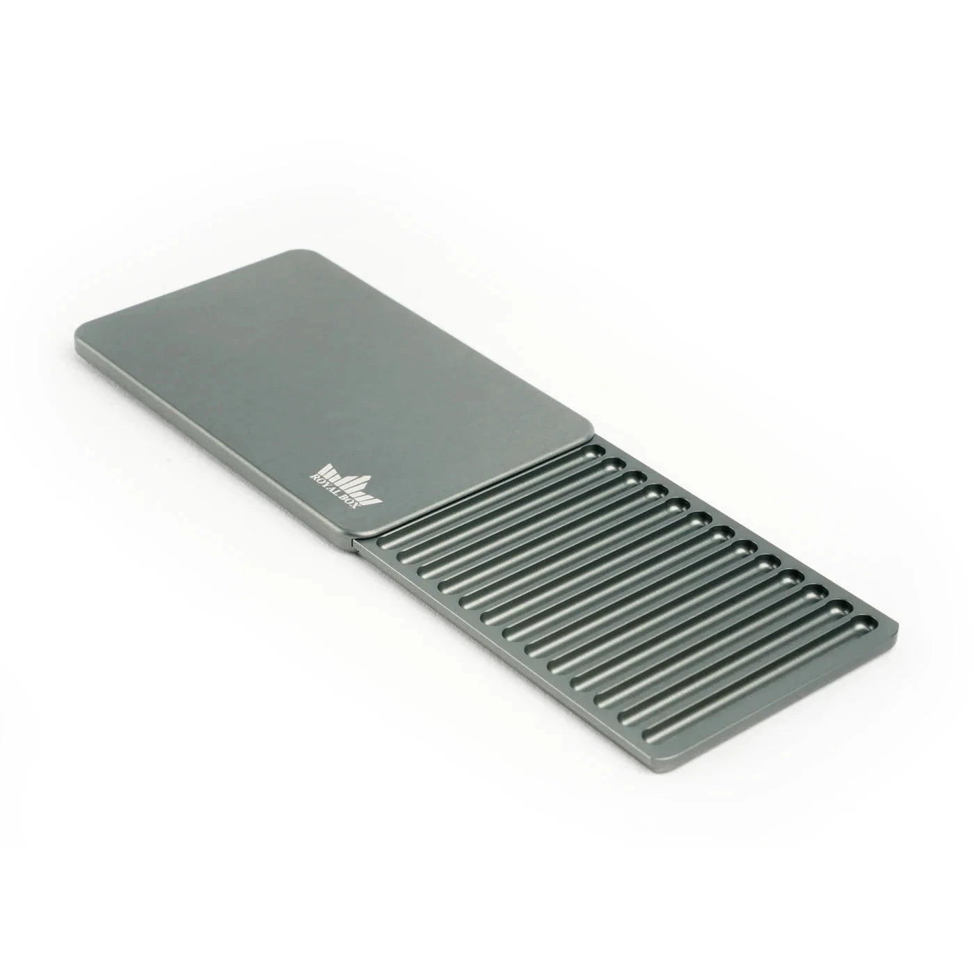 Royal Box S-Line Slim – Titanium Turbo | Ultraflache Aufbewahrungsbox aus Metall - from DieBallerei