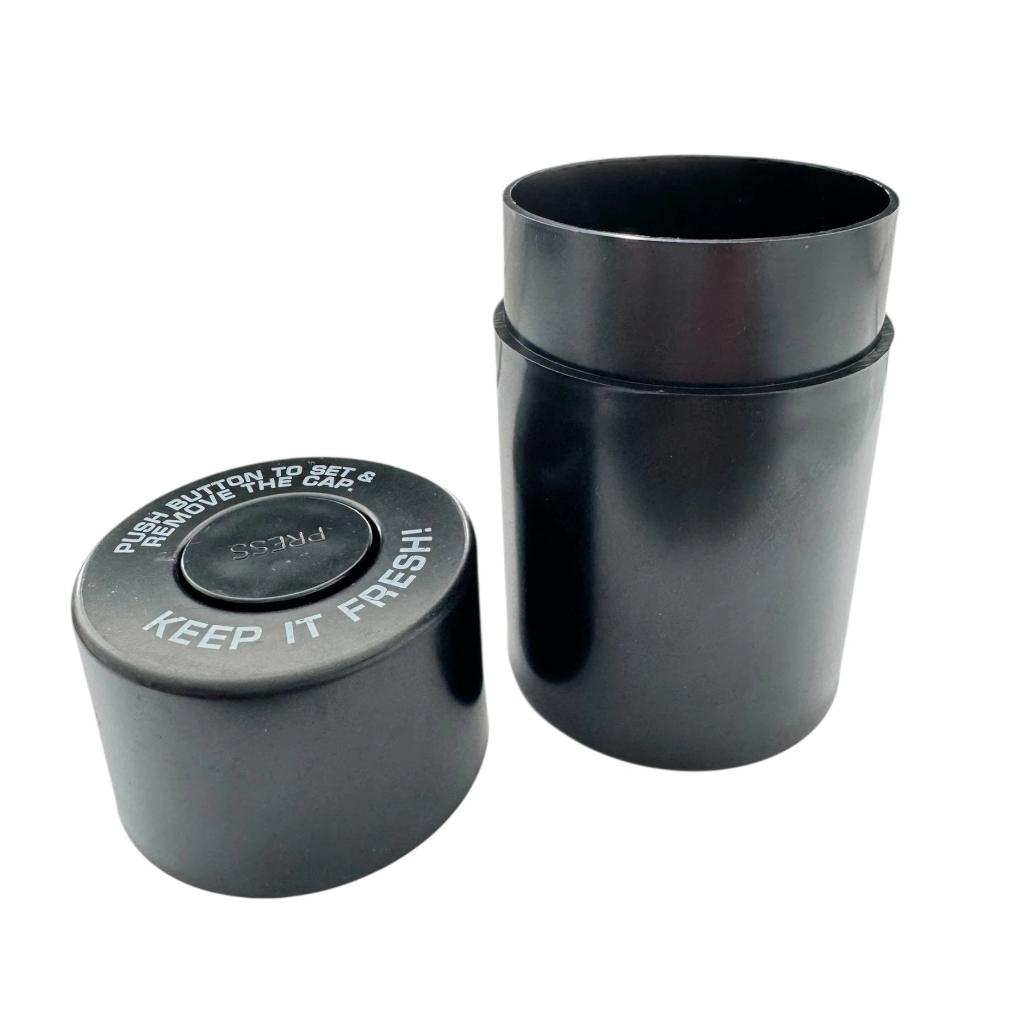 Schwarze Vakuum-Aufbewahrungsdose – Zeitlos & unauffällig - from DieBallerei