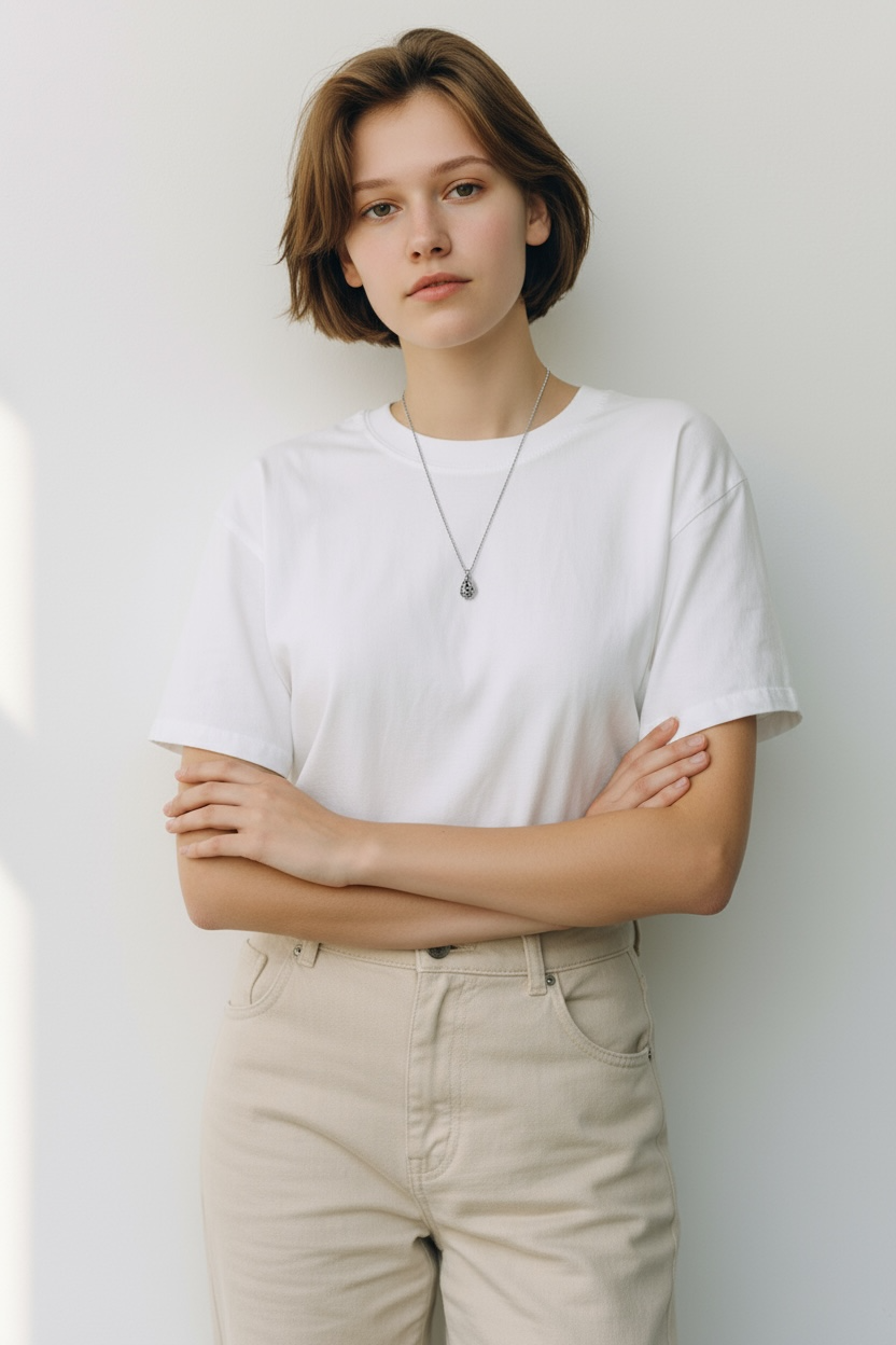 Secret Drop Kette – Silber/Schwarz (mit „Ballern!” Innenfach)