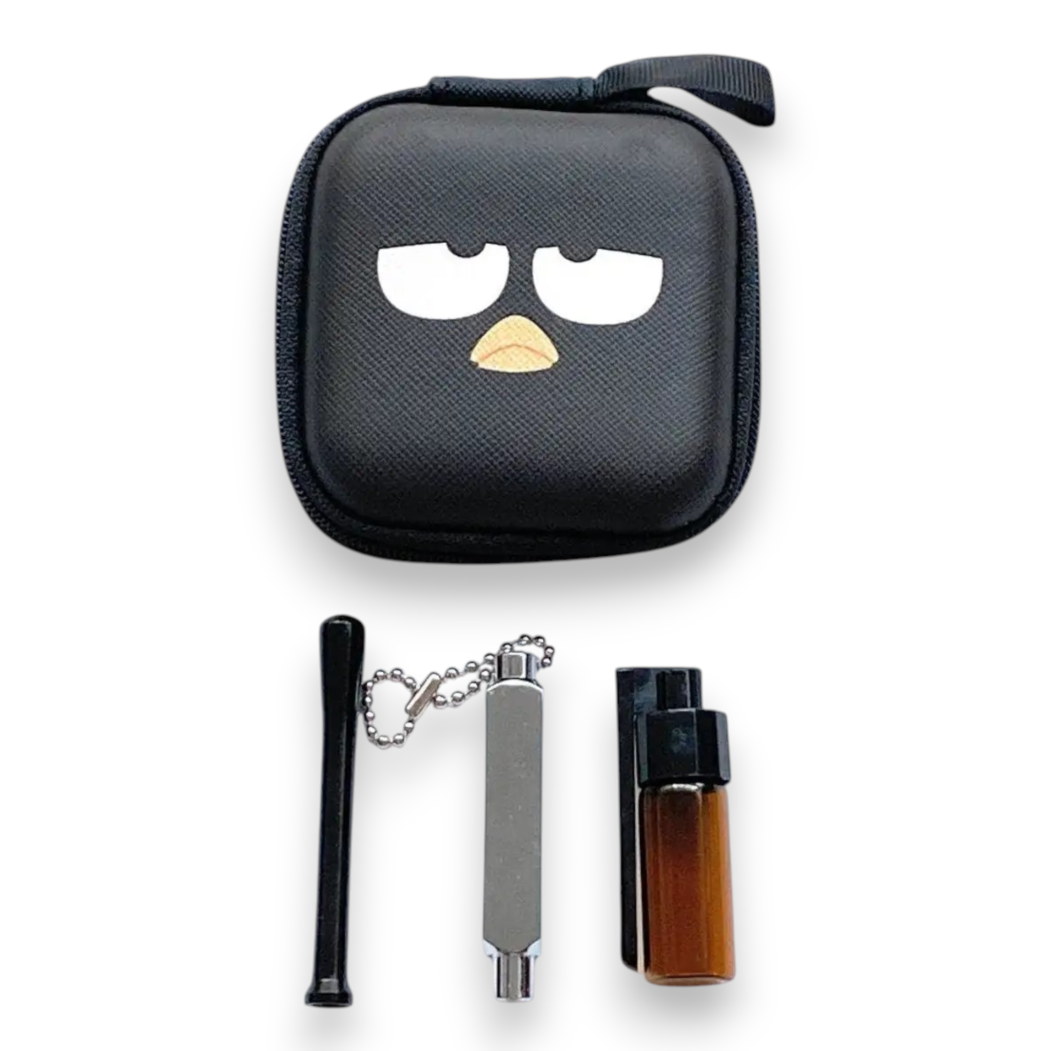 Set "Bird" – Stylish & Practical Accessories in Printed Soft Case