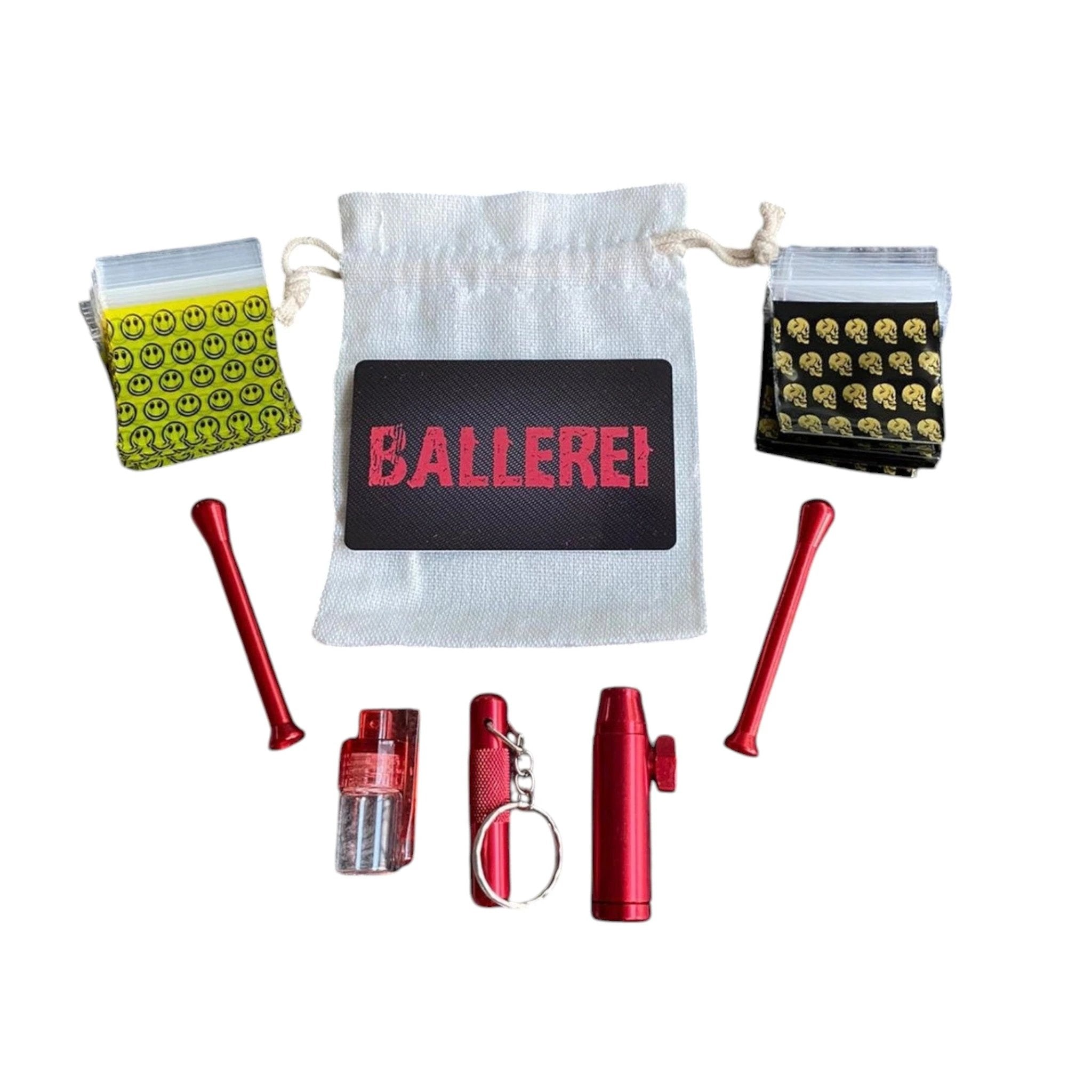 Set "Ballerei Rot" – Stylisch, Kompakt & Perfekt für unterwegs - from DieBallerei