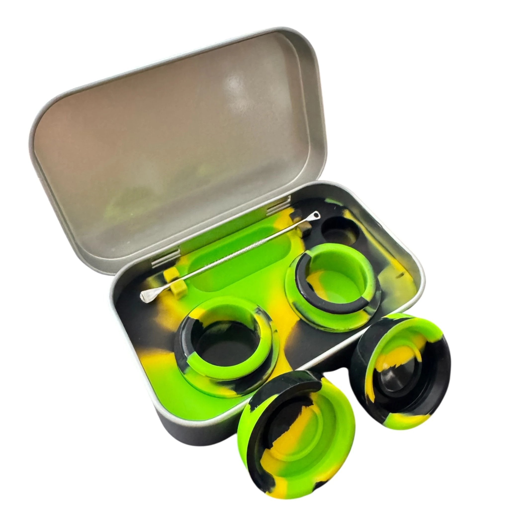 Silikon-Set to Go inkl. Löffel – Unikate für deine Schatzkammer - from DieBallerei