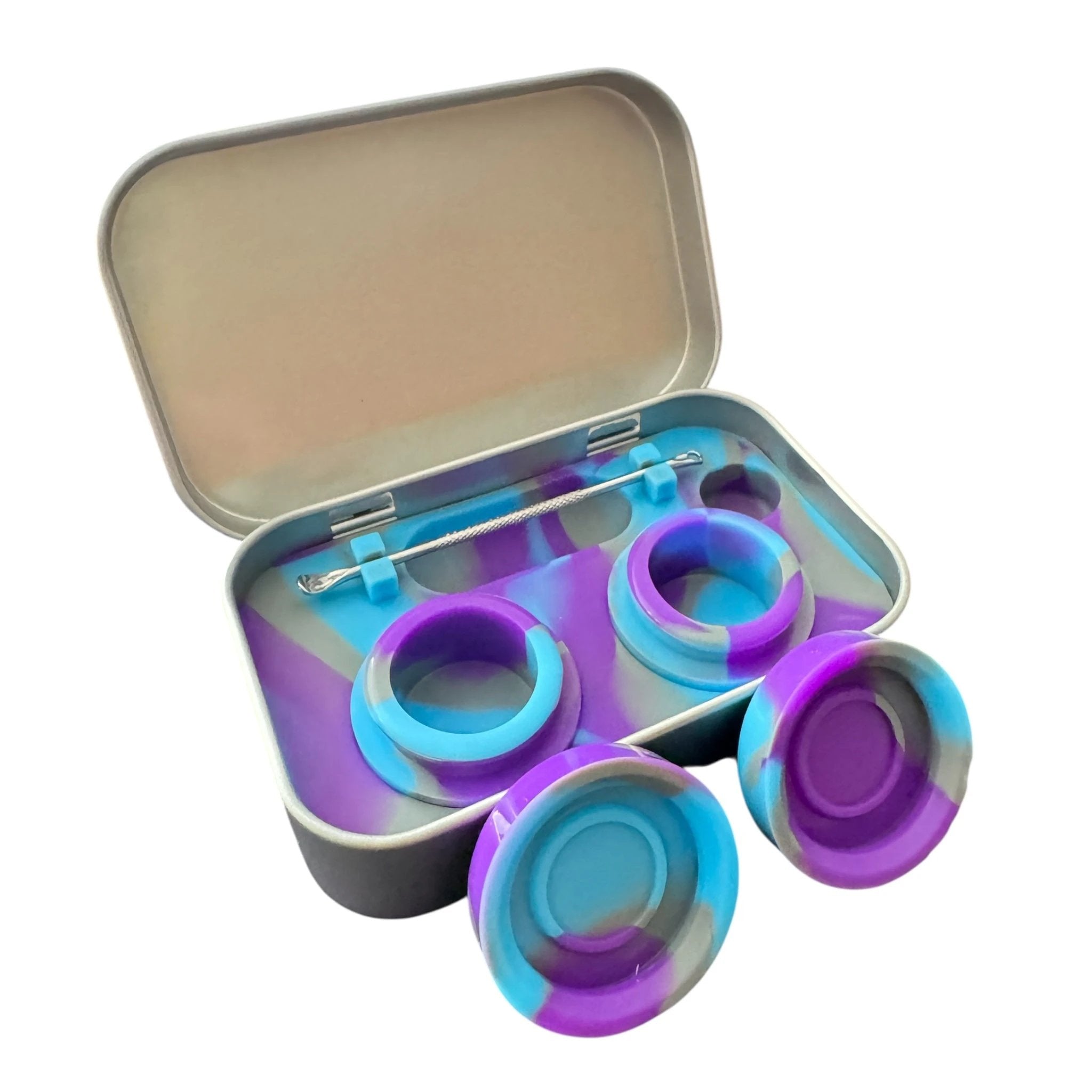 Silikon-Set to Go inkl. Löffel – Unikate für deine Schatzkammer - from DieBallerei