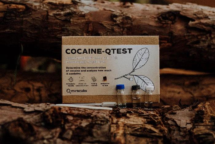 COCAINE QTEST Kokain Potency Test Kit – Schnelle & präzise Analyse von Miraculix - from DieBallerei