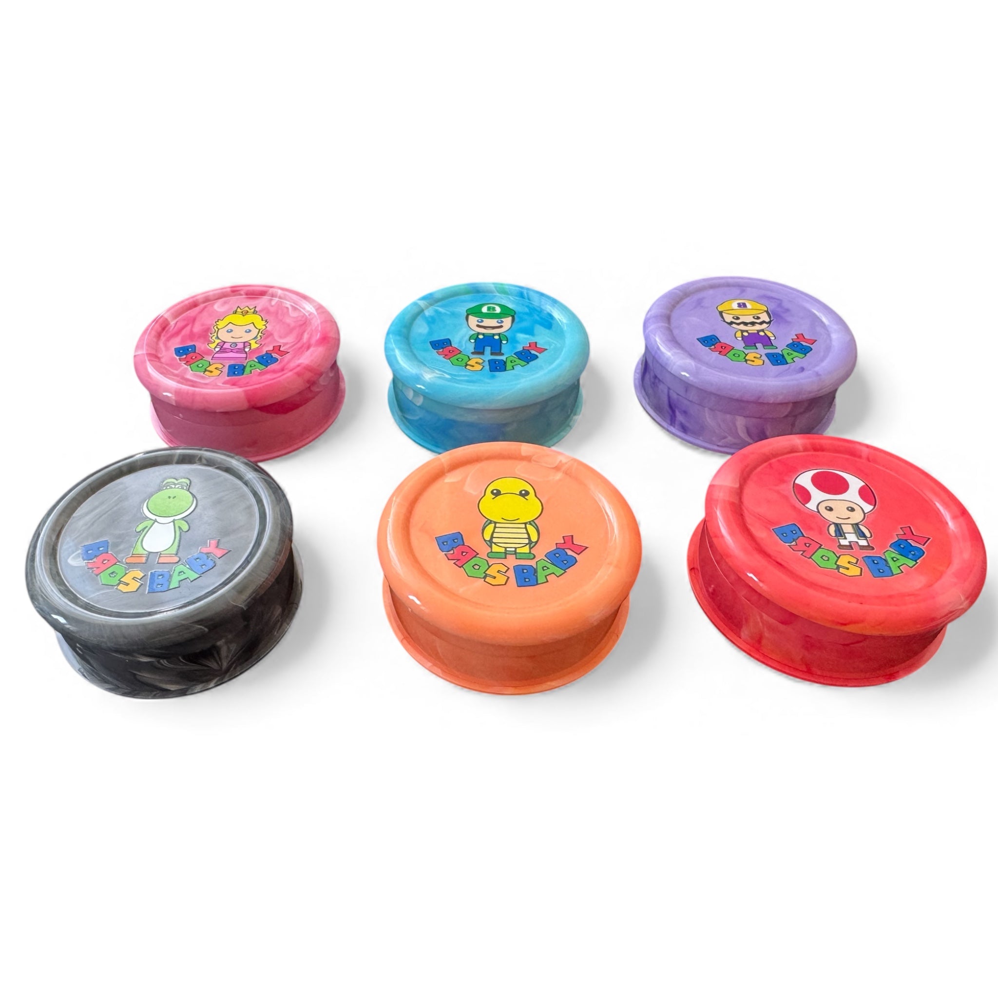 🧸 Teddy Montana Smoky Grinder – Bros Baby Edition (62 mm, 3-Part)