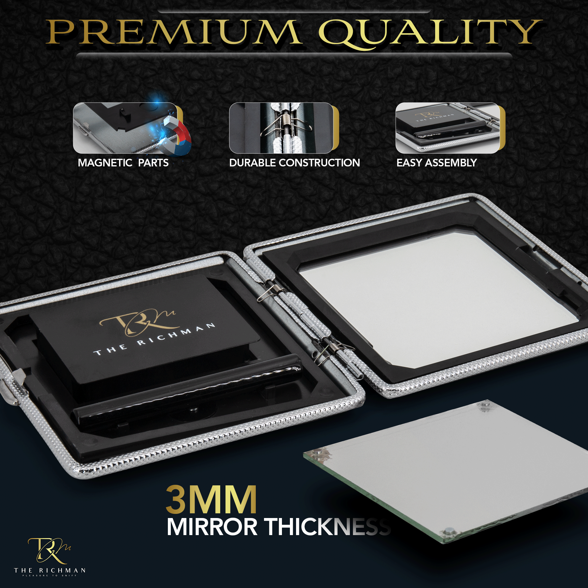 The Richman Deluxe 2.0 Etui – Das wohl eleganteste Schnupfset der Welt