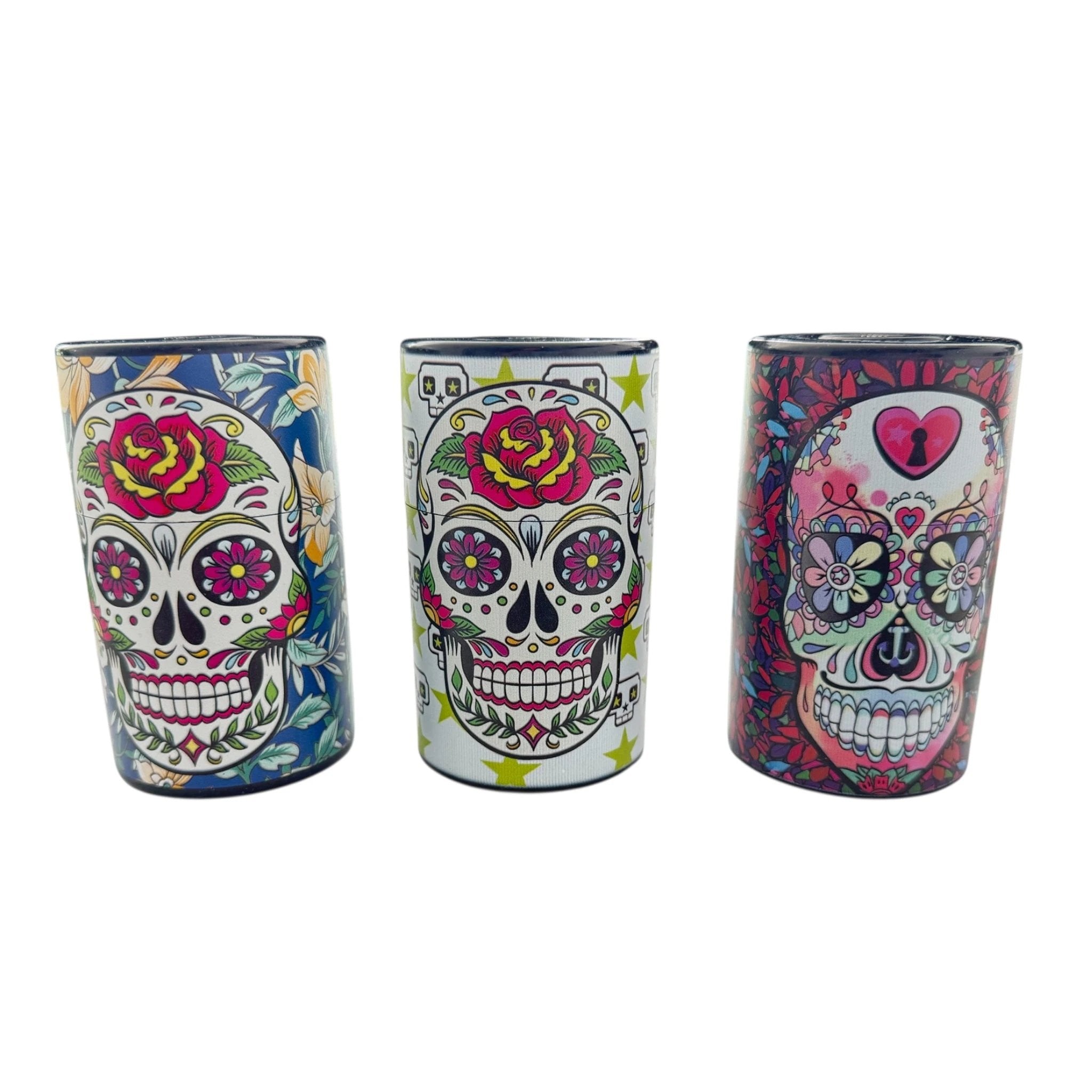 Vakuum-Aufbewahrungsdose mit Skull-Design – Mit Push-Button Verschluss - from DieBallerei