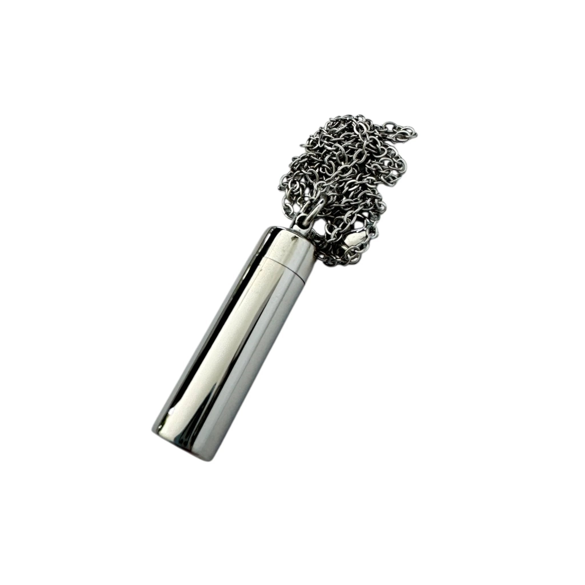 Versteck-Kette mit Glasbehälter – inkl. Zubehör & Samtbeutel - from DieBallerei