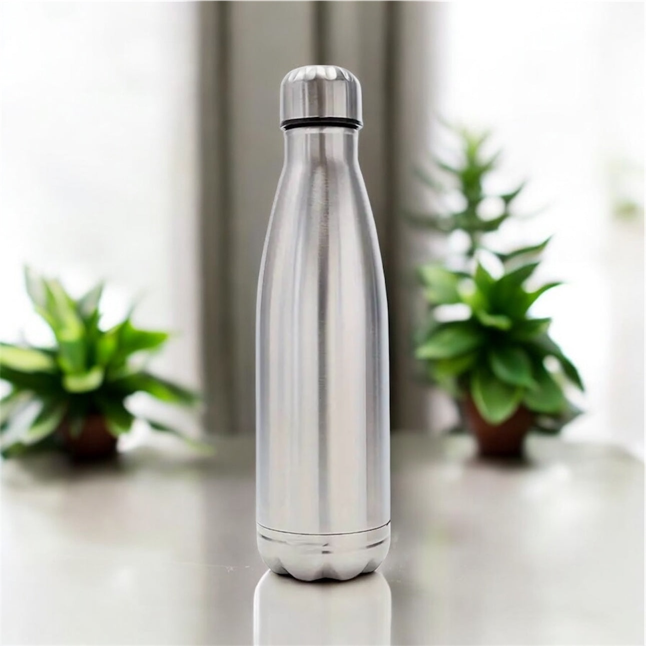 Versteck-Wasserflasche (Thermosflasche) aus Edelstahl – für clevere Genießer