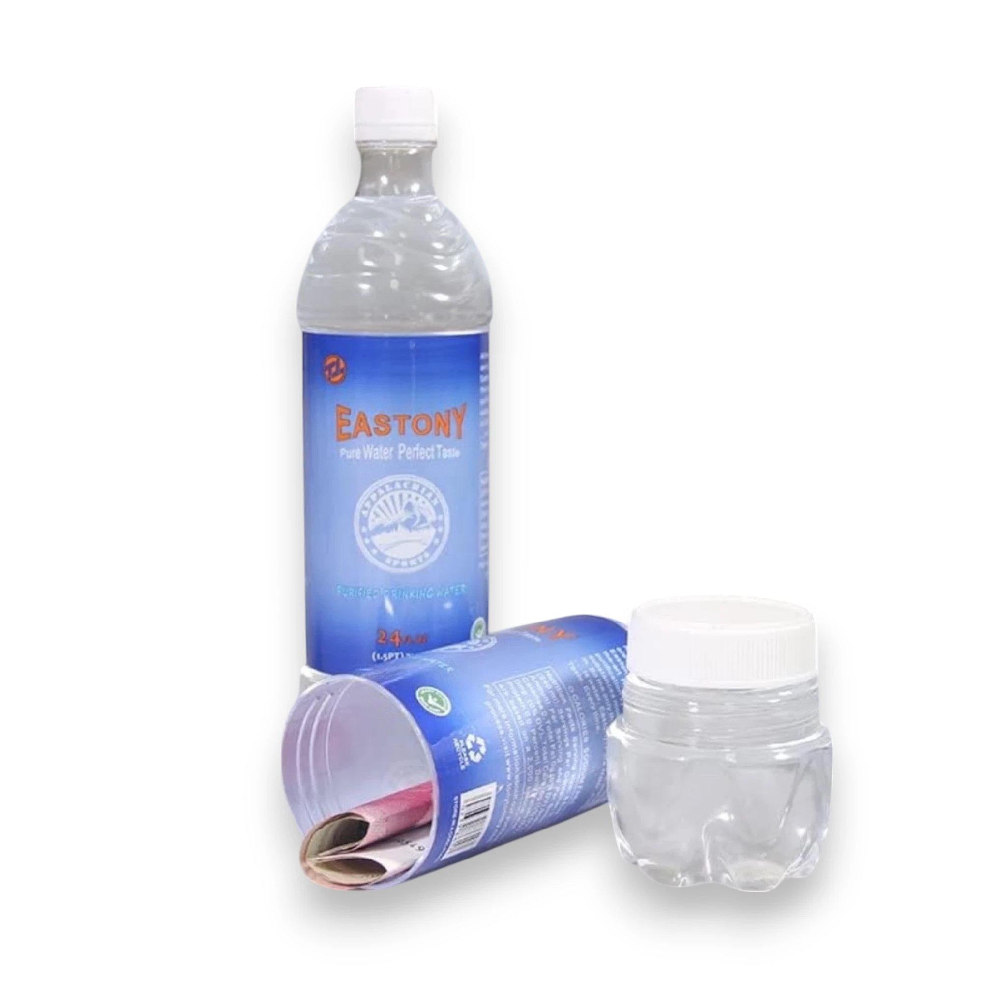 Versteckflasche „Water“ – Sieht aus wie Wasser. Versteckt wie ein Pro.