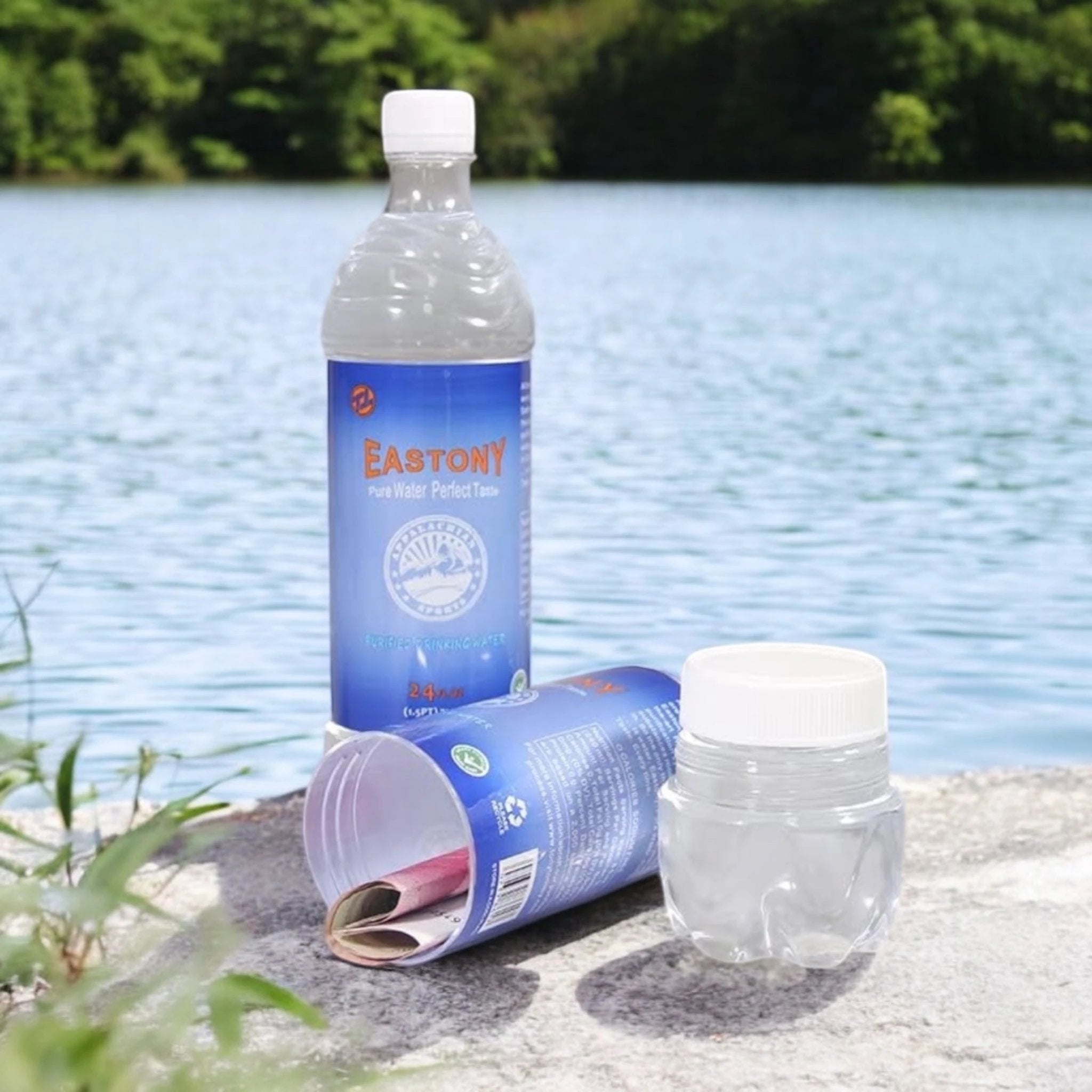 Versteckflasche „Water“ – Sieht aus wie Wasser. Versteckt wie ein Pro.