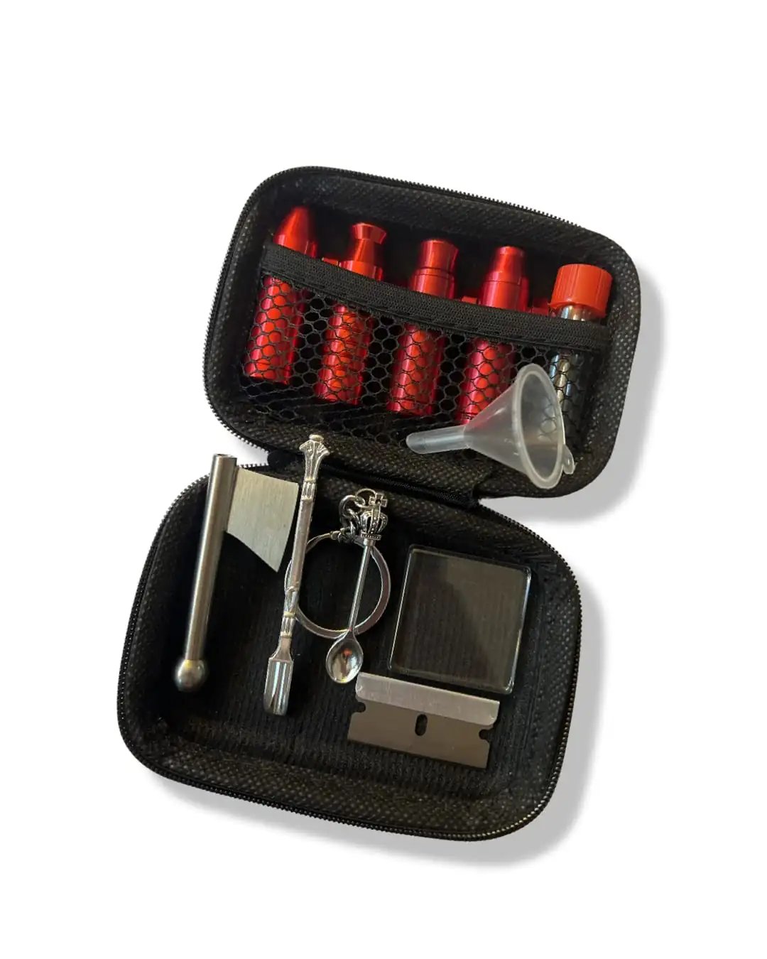 Vorratsbehälter Case – Komplettset mit 4 Aluminium Dosierern & Zubehör - from DieBallerei