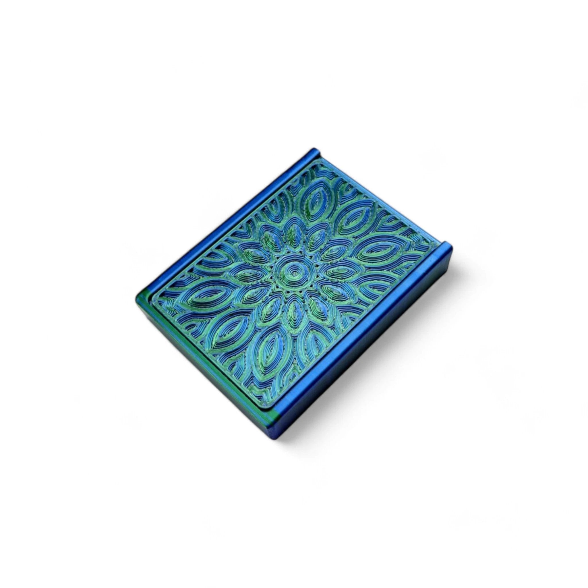 Baller-Box Infinity Blossoms Blau/Grün – inkl. Röhrchen & Karte - from DieBallerei