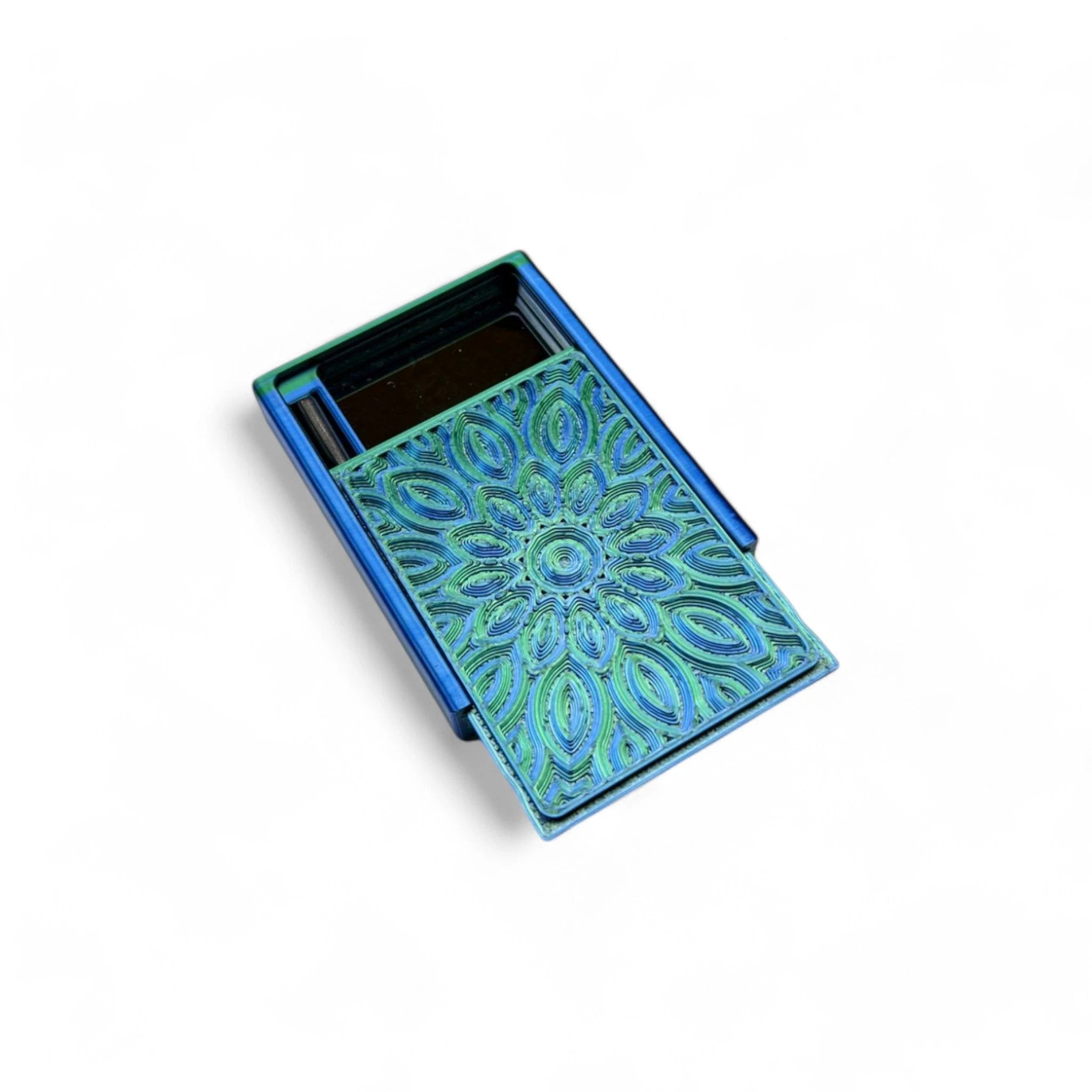 Baller-Box Infinity Blossoms Blau/Grün – inkl. Röhrchen & Karte - from DieBallerei