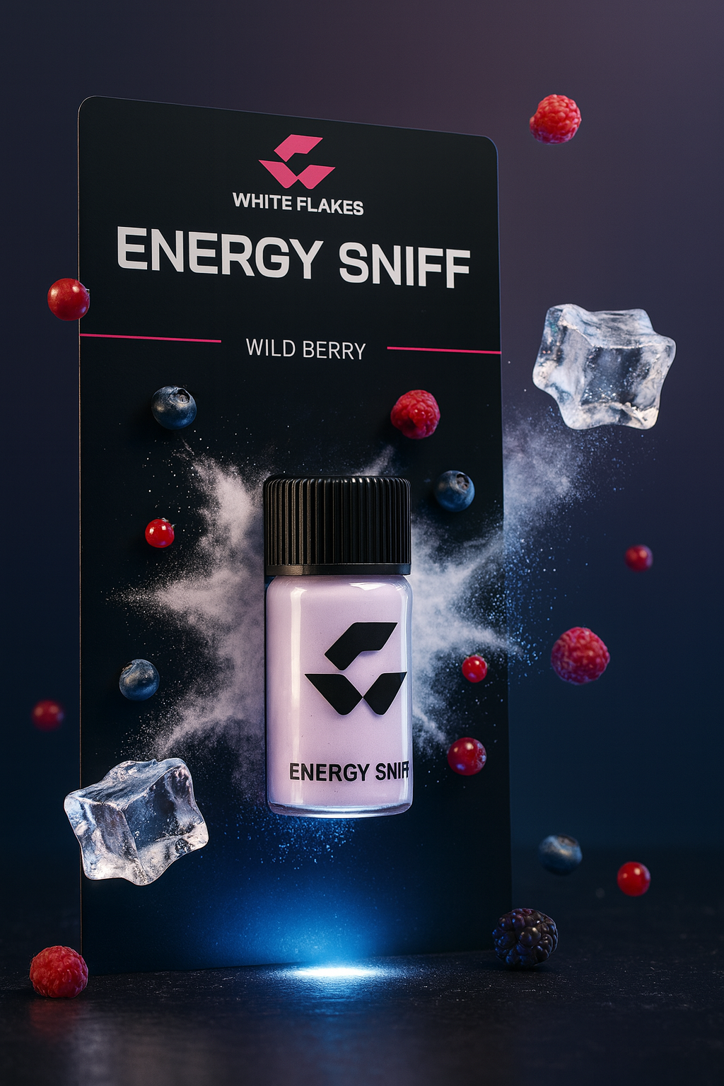 White Flakes Energy Sniff – Dein Energie-Kick für den Alltag 6 fruchtige Sorten