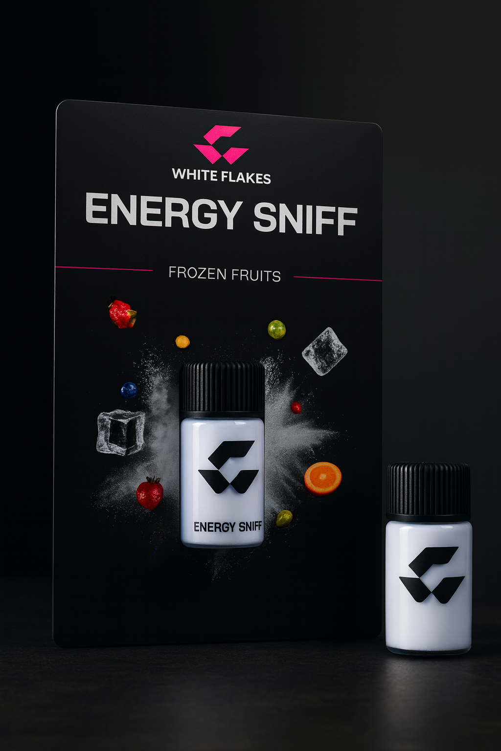 White Flakes Energy Sniff – Dein Energie-Kick für den Alltag 6 fruchtige Sorten frozen_fruits