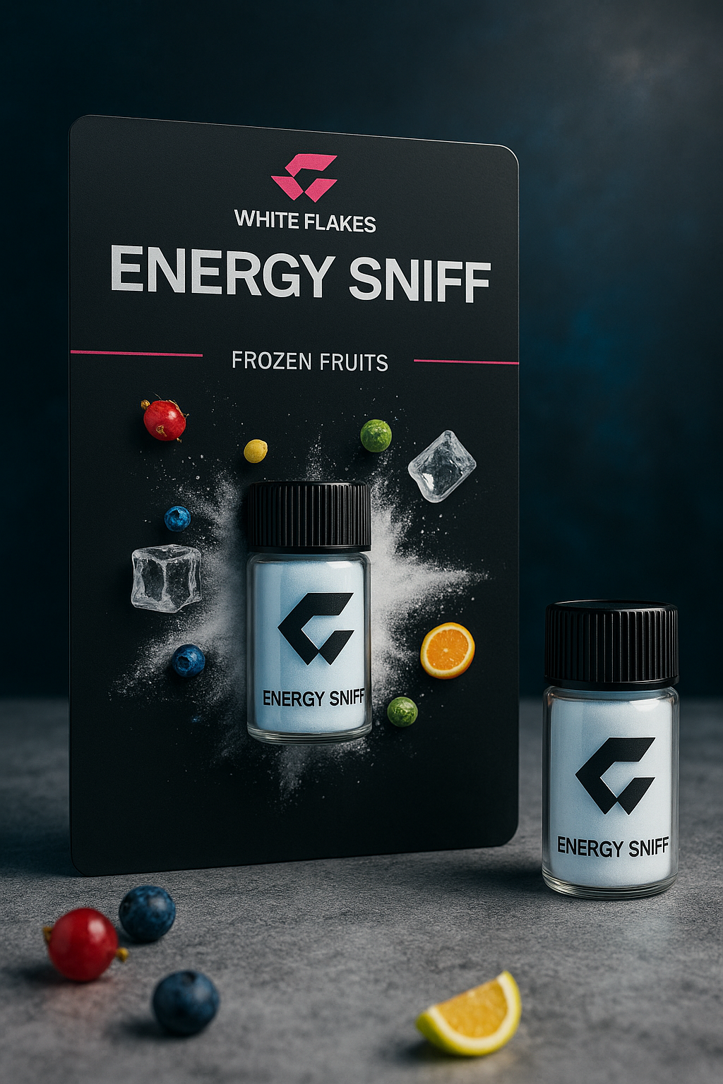 White Flakes Energy Sniff – Dein Energie-Kick für den Alltag Frozen Fruits