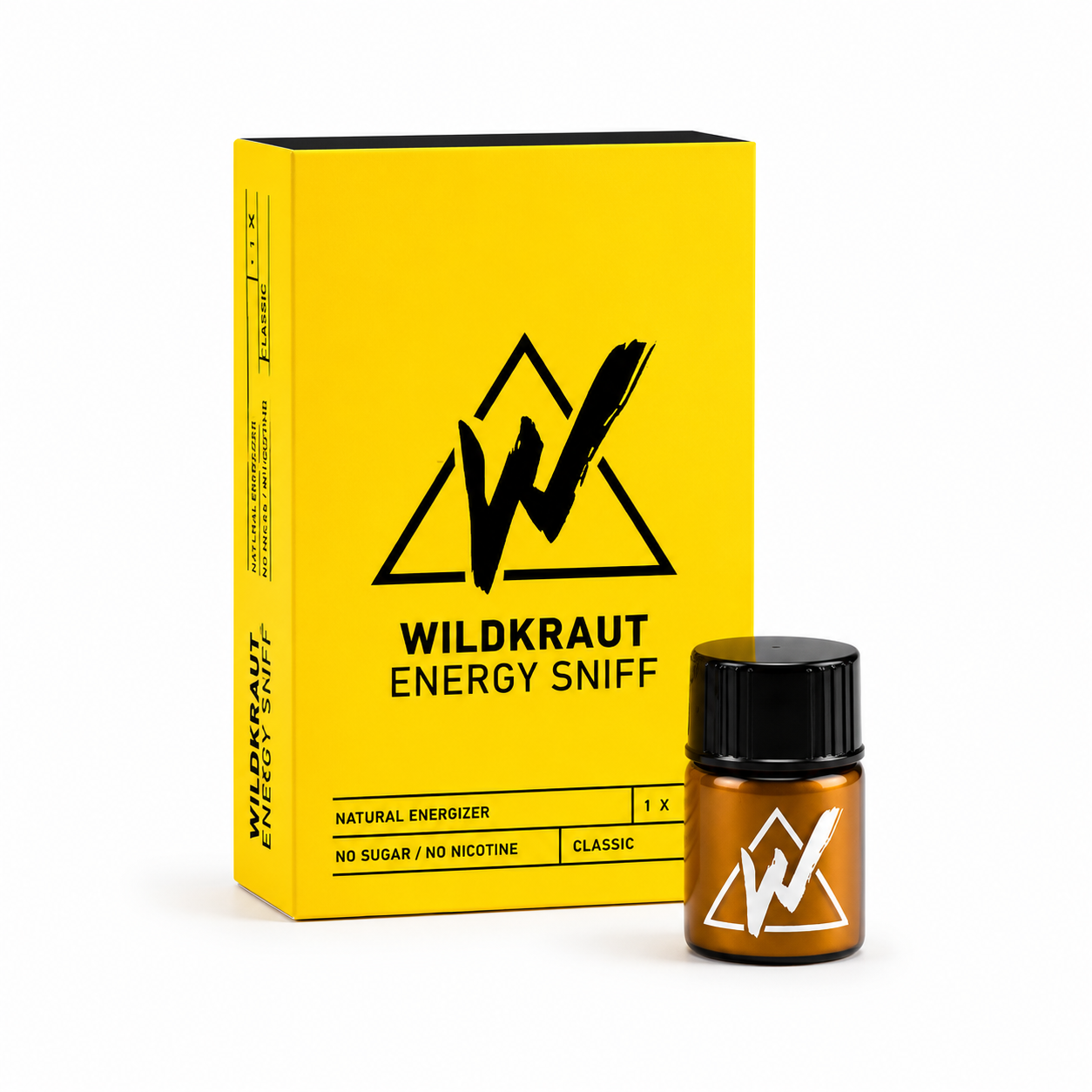 Wildkraut Energy Sniff – Classic - Schnupf dich wach - Alpenkräuter und natürliches Koffein als ultimative Wachrüttler . - from DieBallerei