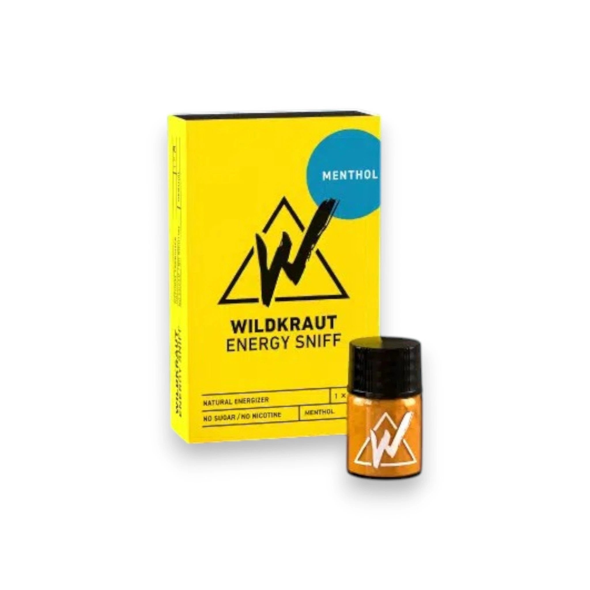 Wildkraut Energy Sniff – Menthol - Schnupf dich wach - Alpenkräuter und natürliches Koffein als ultimative Wachrüttler - from DieBallerei