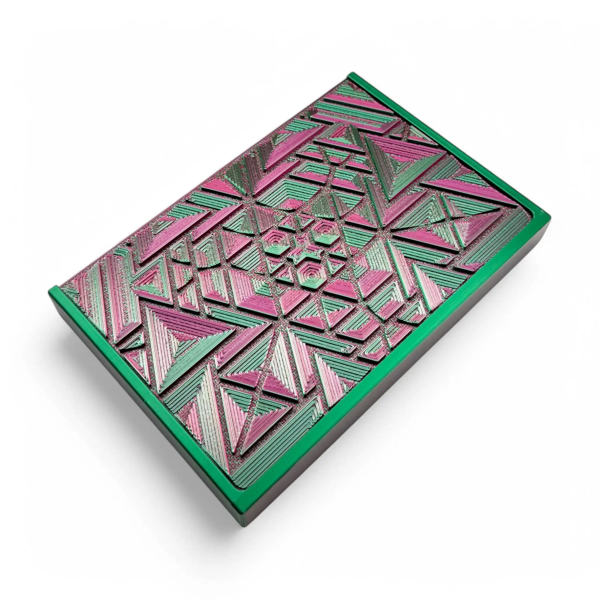 Baller-Box XL Brainbug inkl. integriertem Spiegel, 2x Röhrchen und Hack-Karten Rot / Grün - from DieBallerei