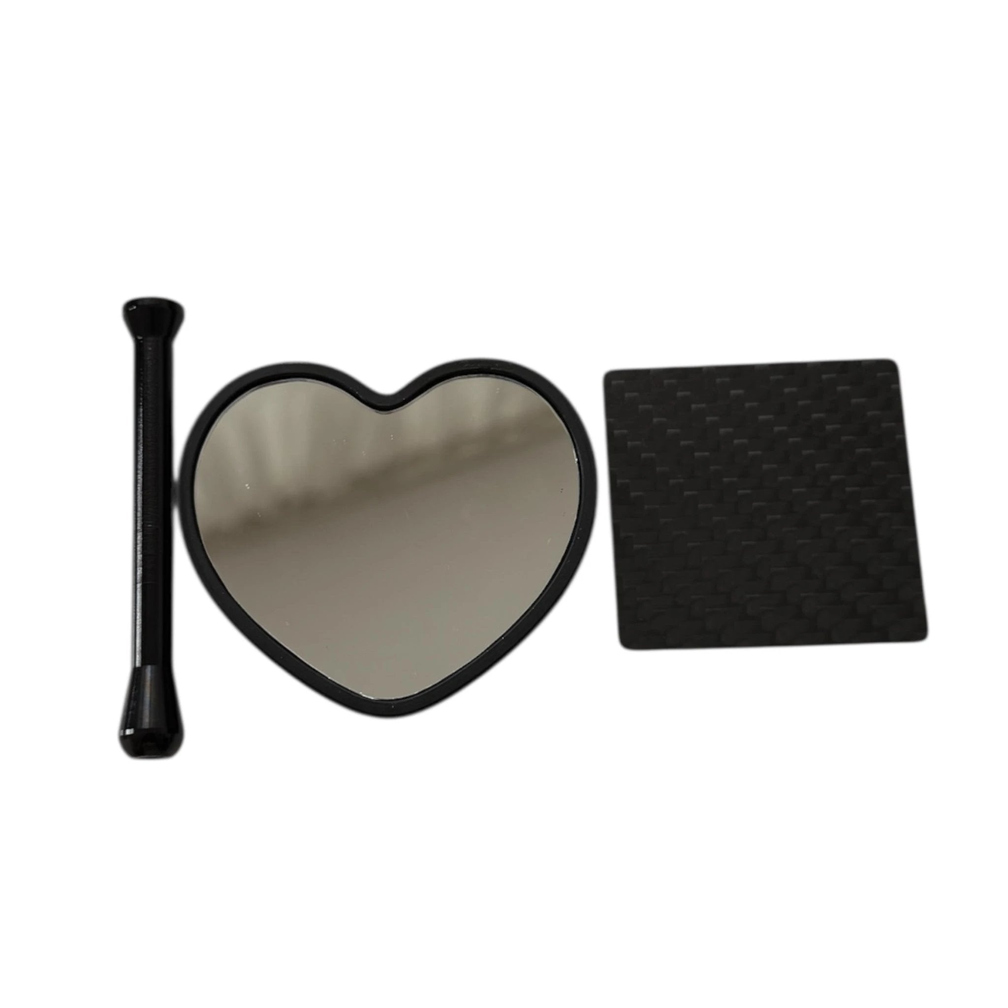 YOU & ME – Spiegelset mit Carbonkarte & Röhrchen - ideal für unterwegs - from DieBallerei