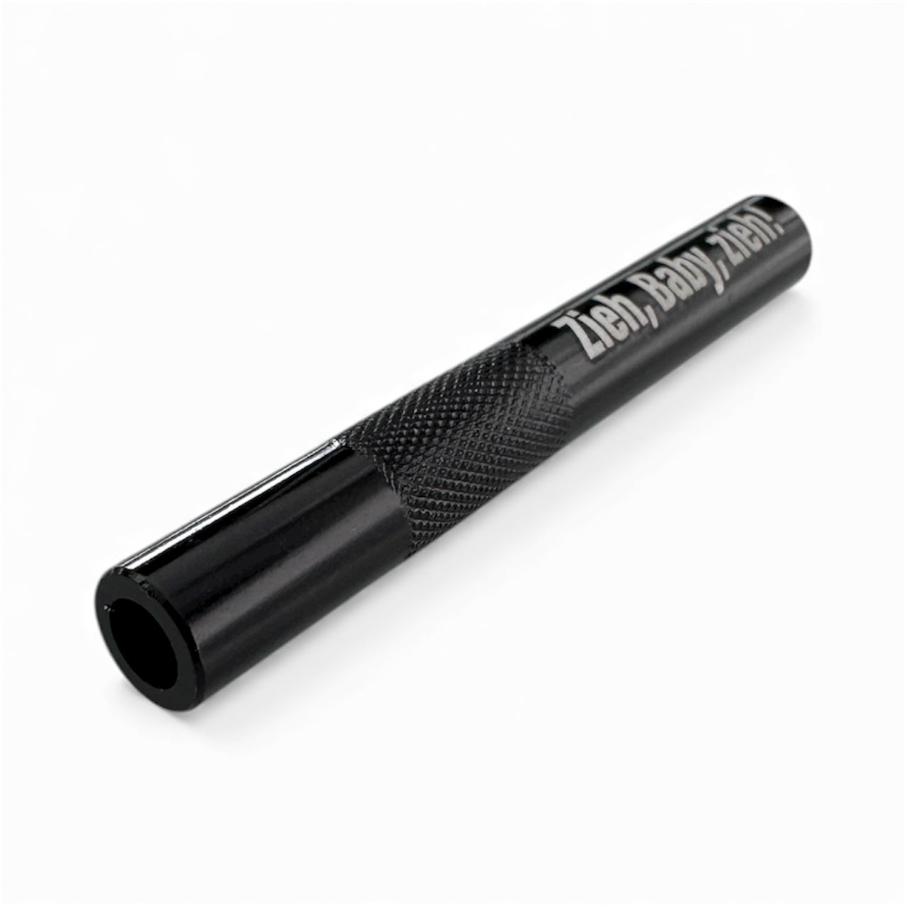 „Zieh, Baby, zieh!“ Aluminium-Röhrchen – Stylisch, Praktisch & Robust in Schwarz