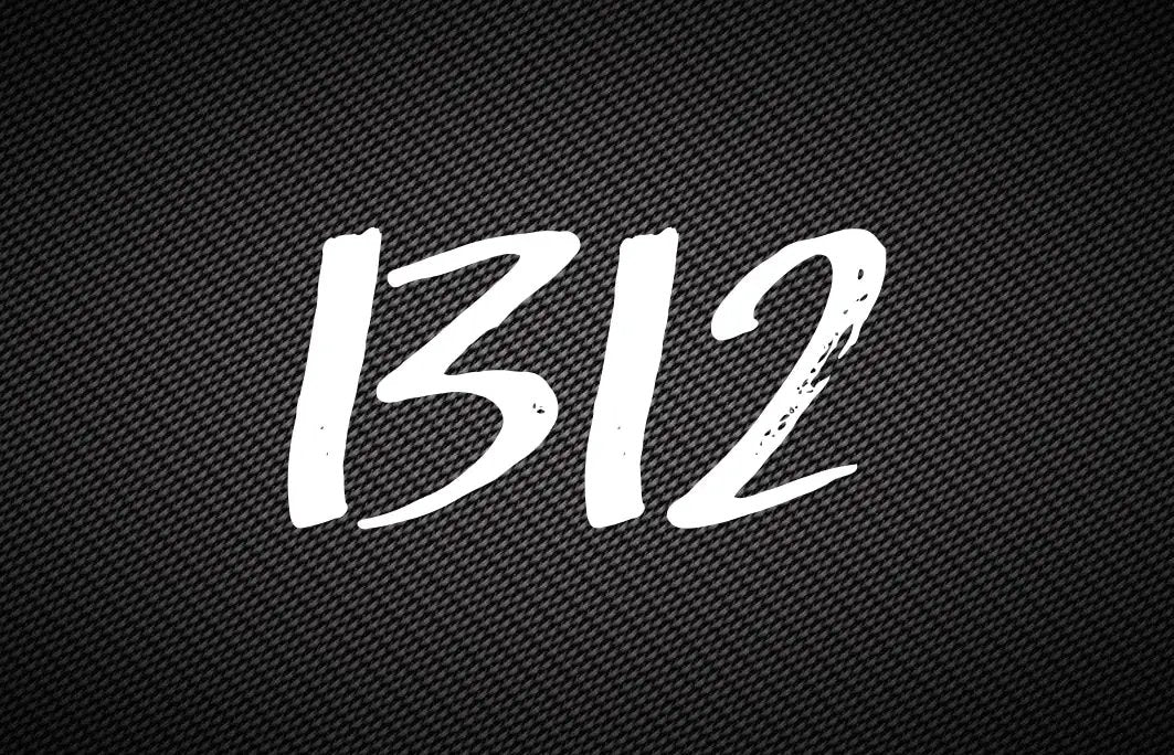 Hack-Karte „1312“ – Klare Kante im Carbon Look - from DieBallerei