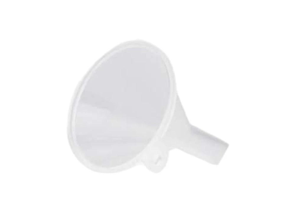 Spender/ Portionierer aus Glas mit Löffel inkl. Trichter (57mm / braun) - from DieBallerei