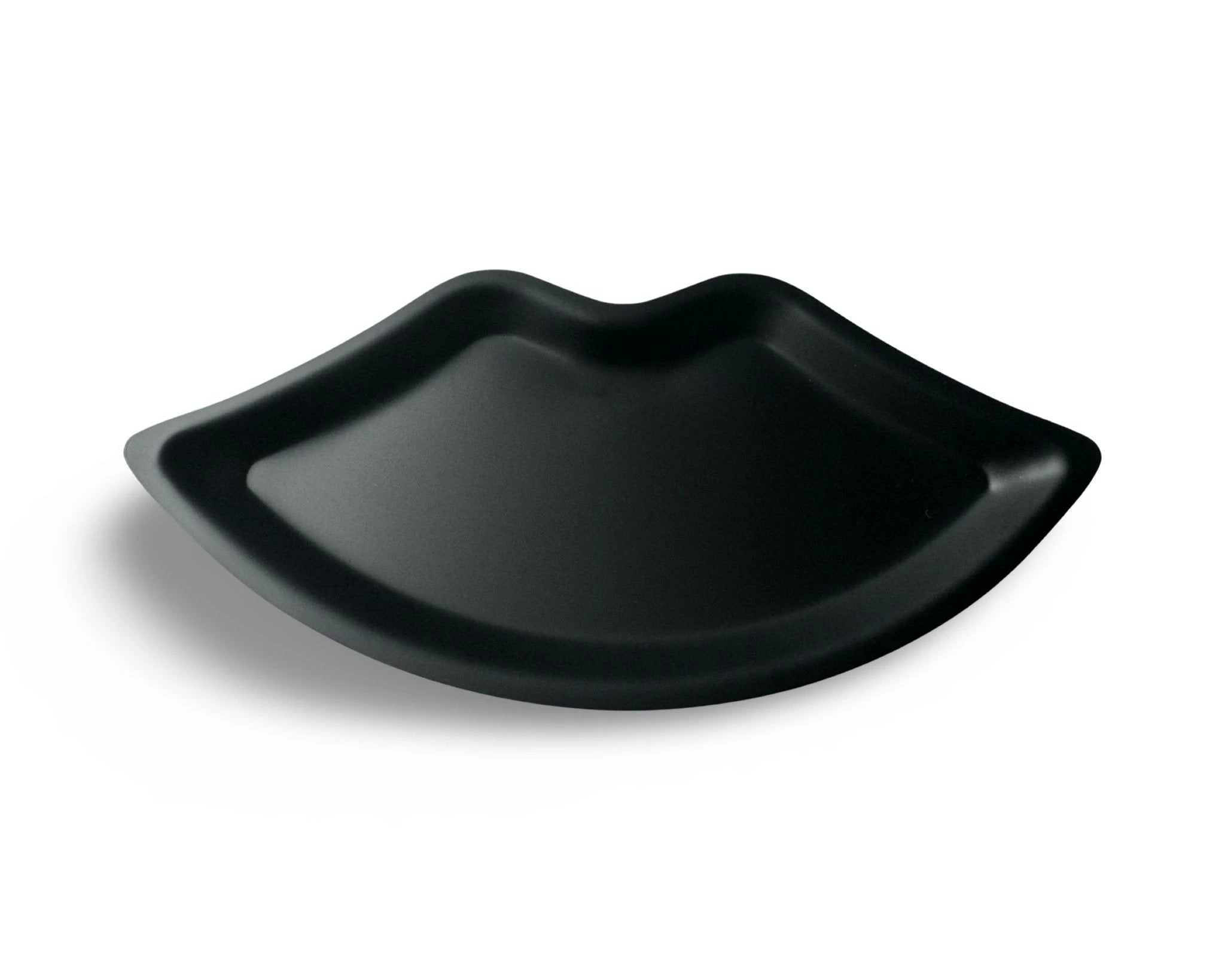 Set „Schwarz Matt Lips“ – Metall Zieh-Unterlage in Lippenform + Röhrchen - from DieBallerei