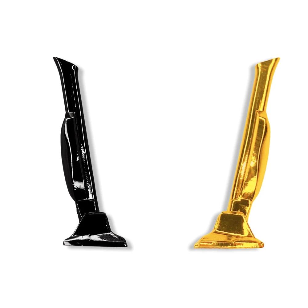 Miniatur-Ziehröhrchen in Staubsauger-Optik – Gold & Schwarz - from DieBallerei